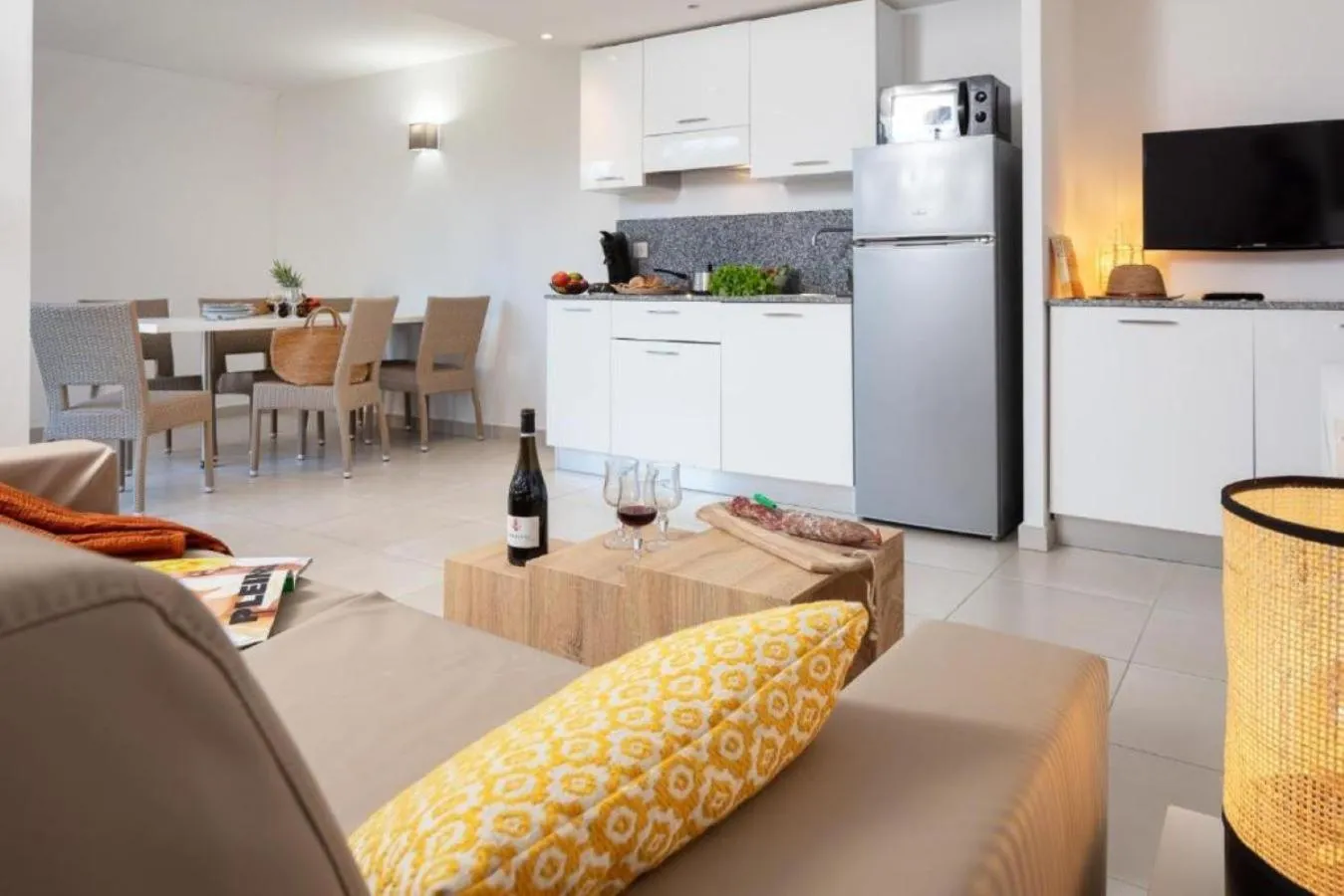 Kitchen or kitchenette in Résidence Marina Bianca