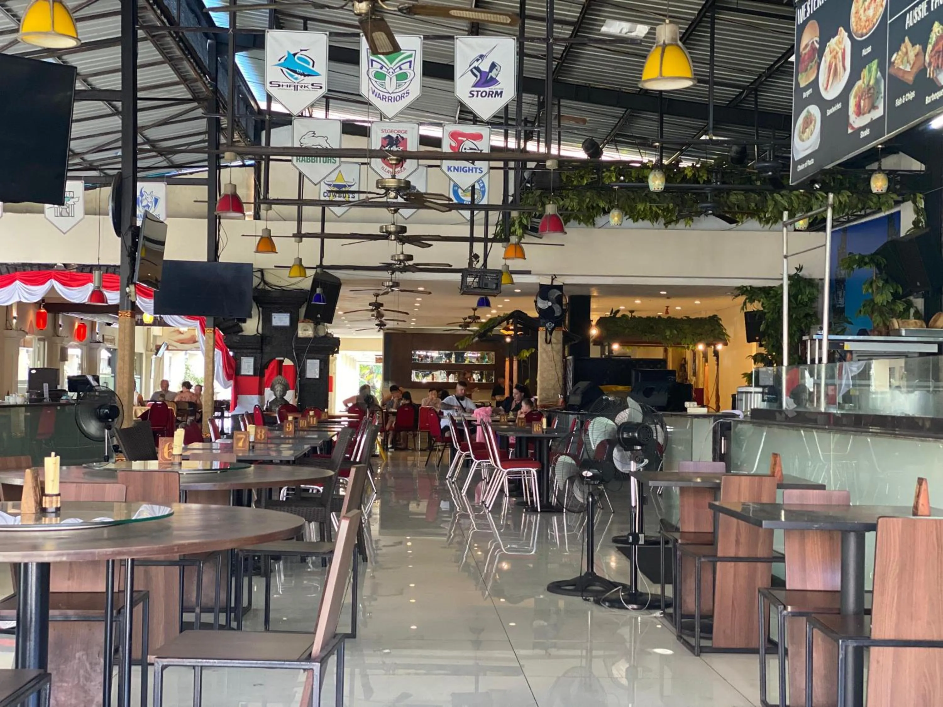 Restaurant/places to eat in Legian Paradiso Hotel