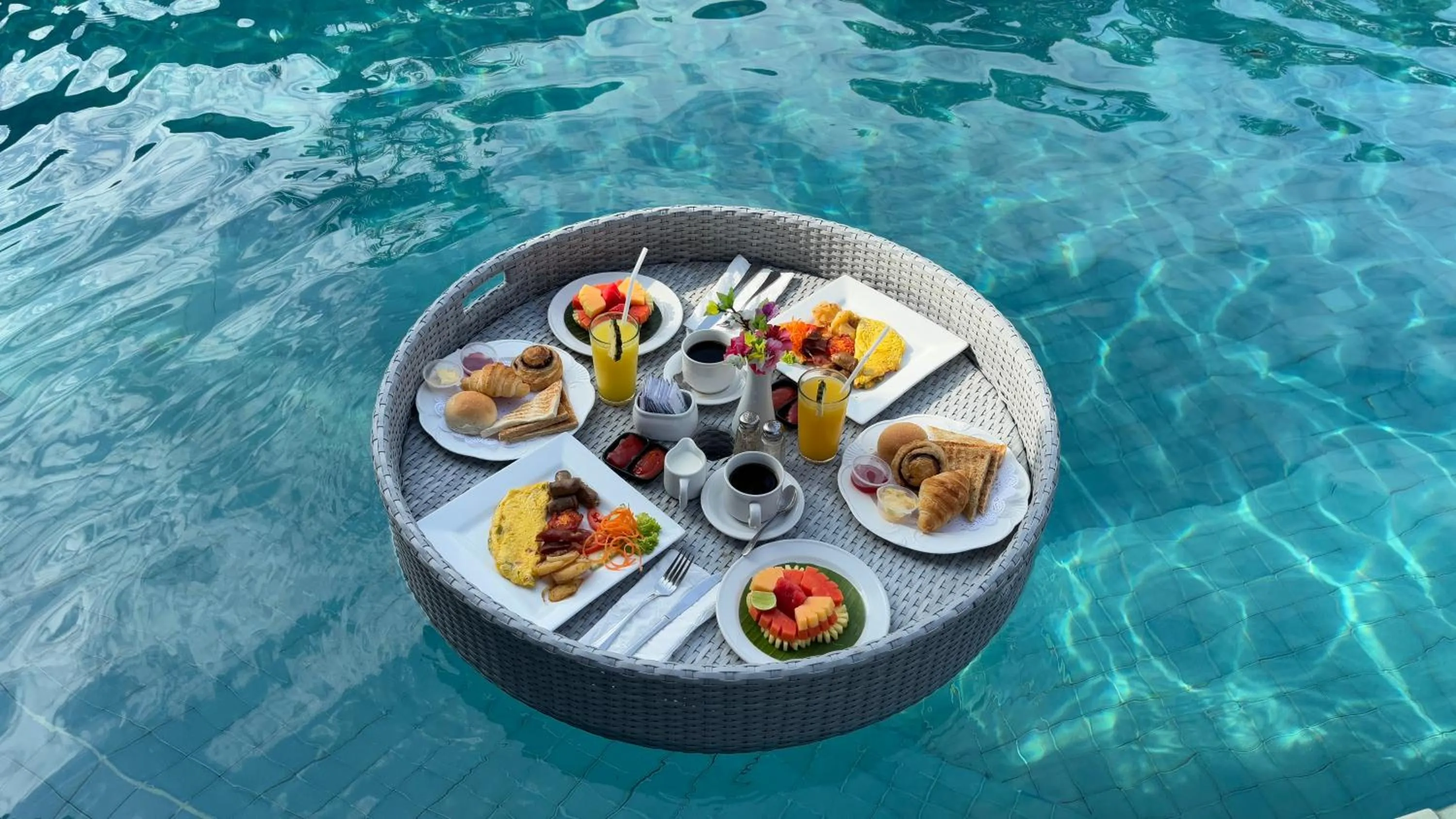 Breakfast in Legian Paradiso Hotel