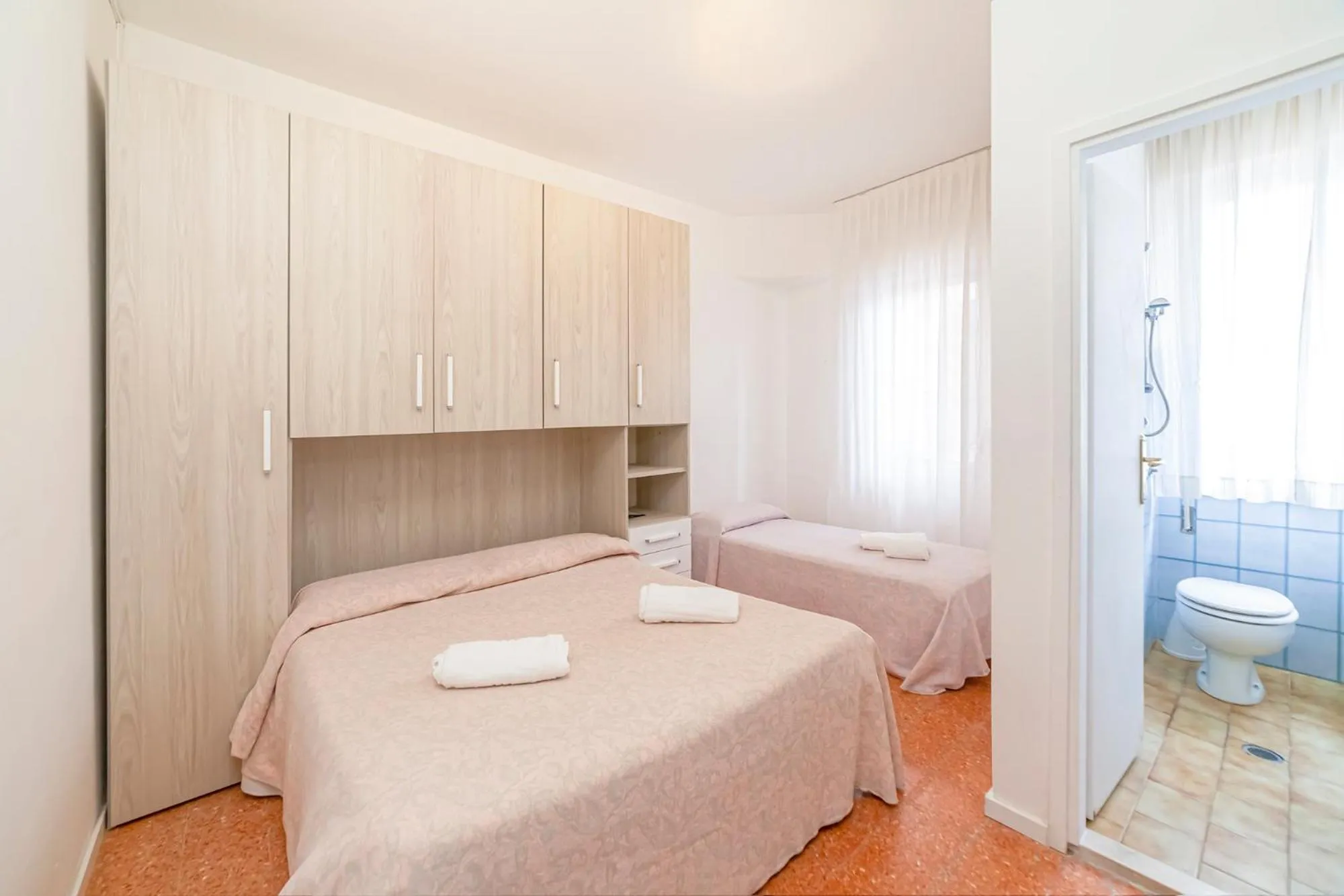 Bed in Hotel Villa Luisa