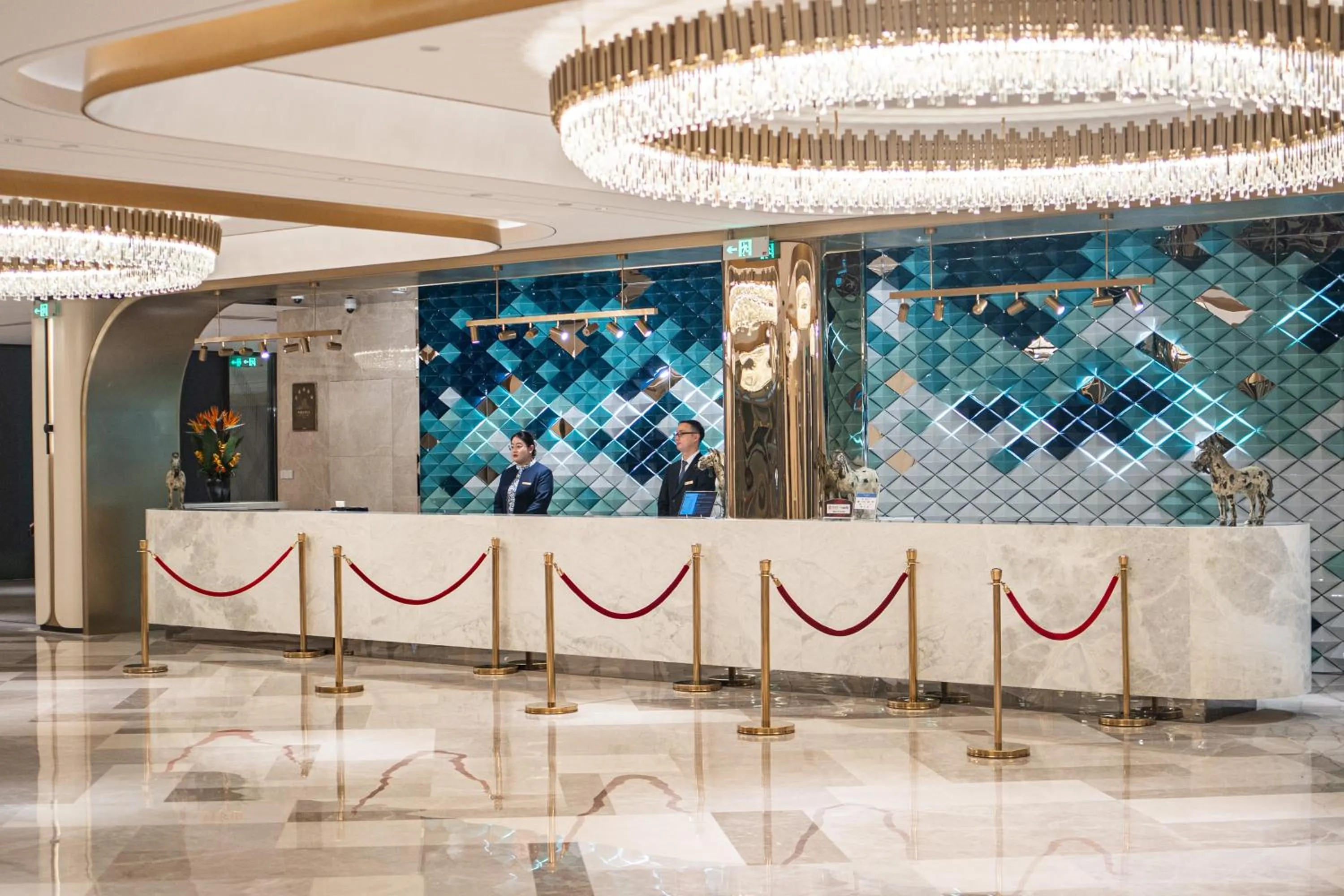 Lobby or reception in Sunworld Dynasty Hotel Beijing Wangfujing