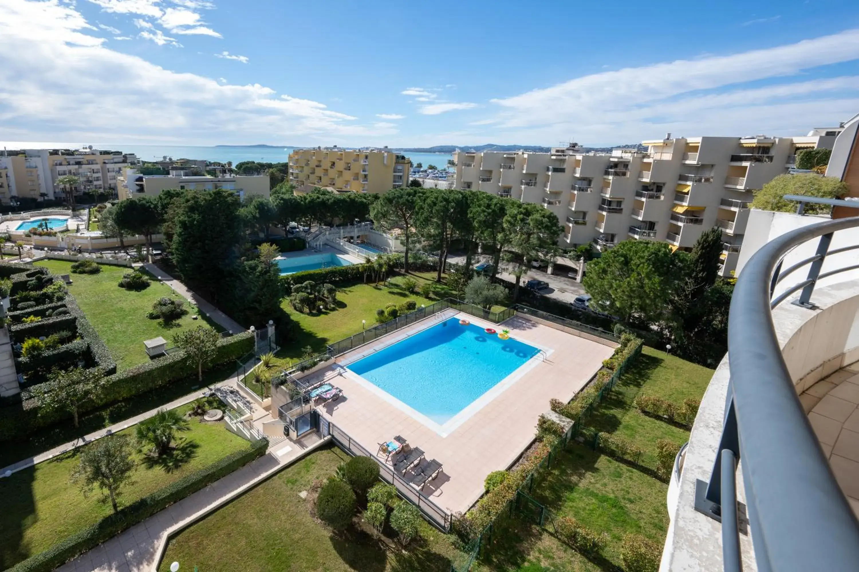 Two-Bedroom Apartment with Balcony and Sea View in Nemea Appart Hotel Le Lido Cagnes sur Mer Two-Bedroom Apartment with Balcony and Sea View in Nemea Appart Hotel Le Lido Cagnes sur Mer