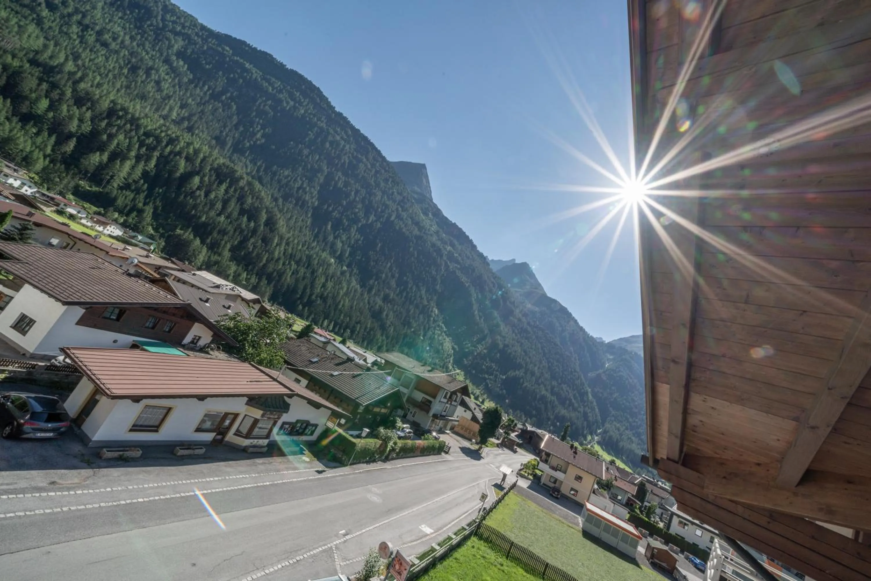 Mountain view in Genusshotel Alpenblick