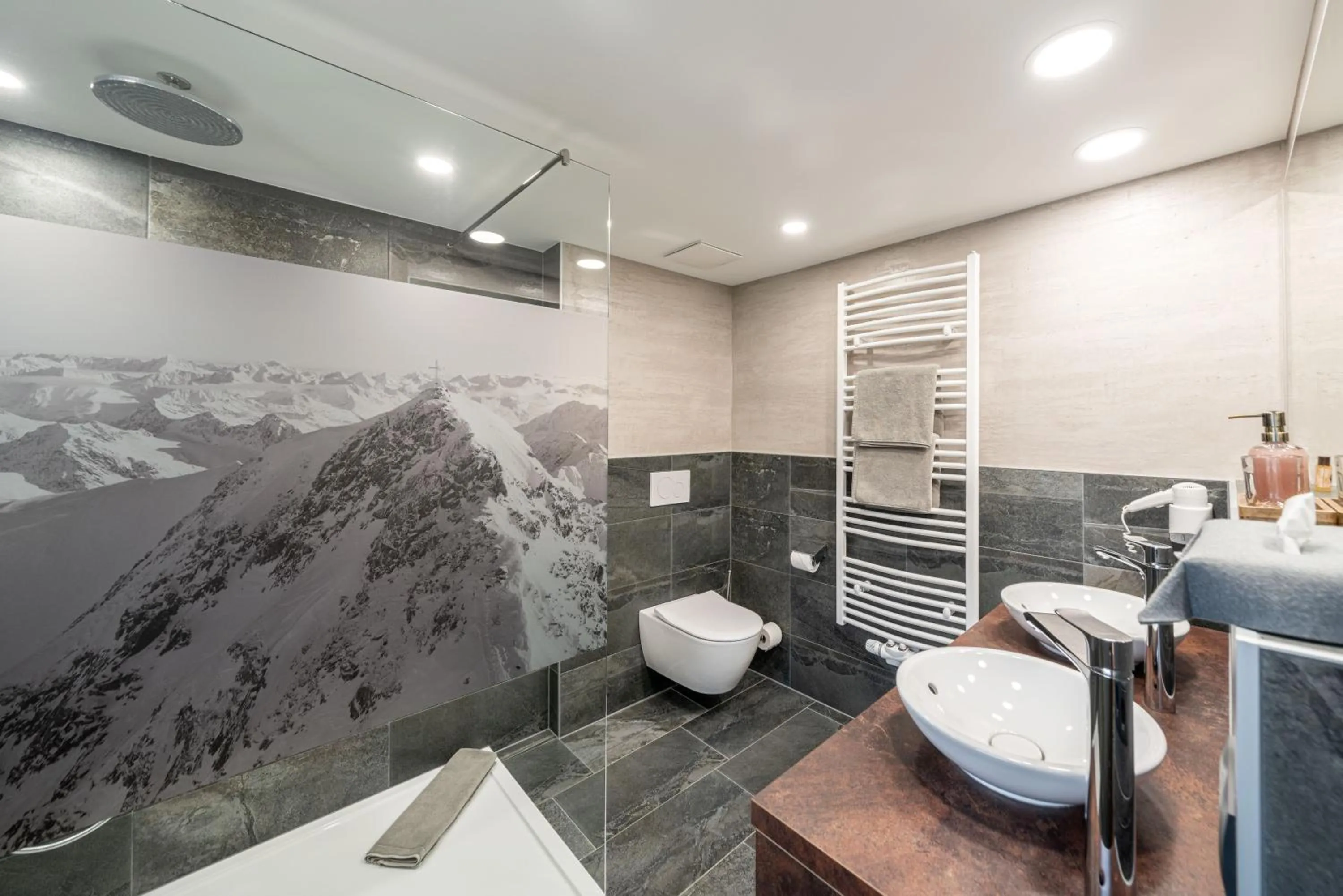 Bathroom in Genusshotel Alpenblick