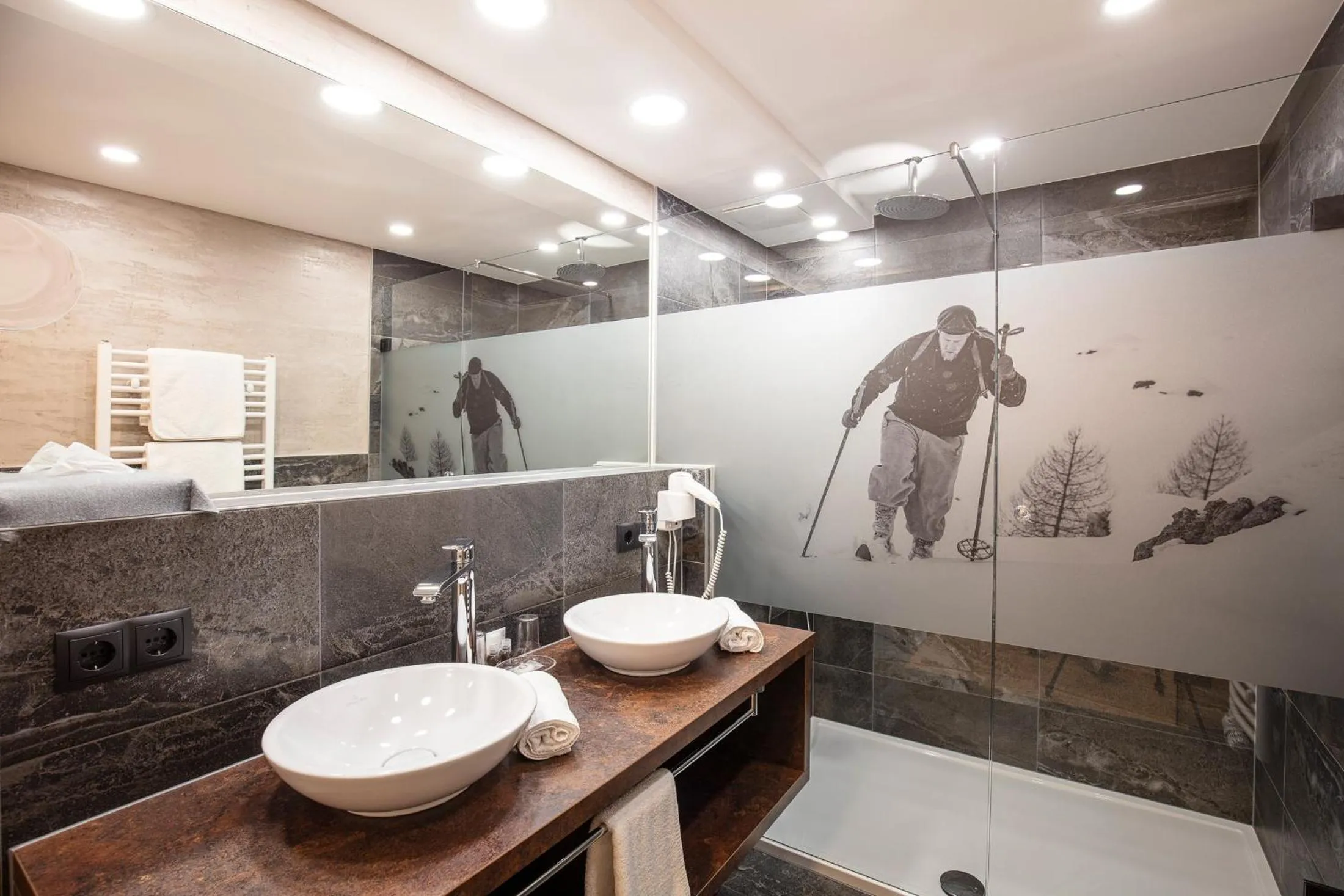 Bathroom in Genusshotel Alpenblick