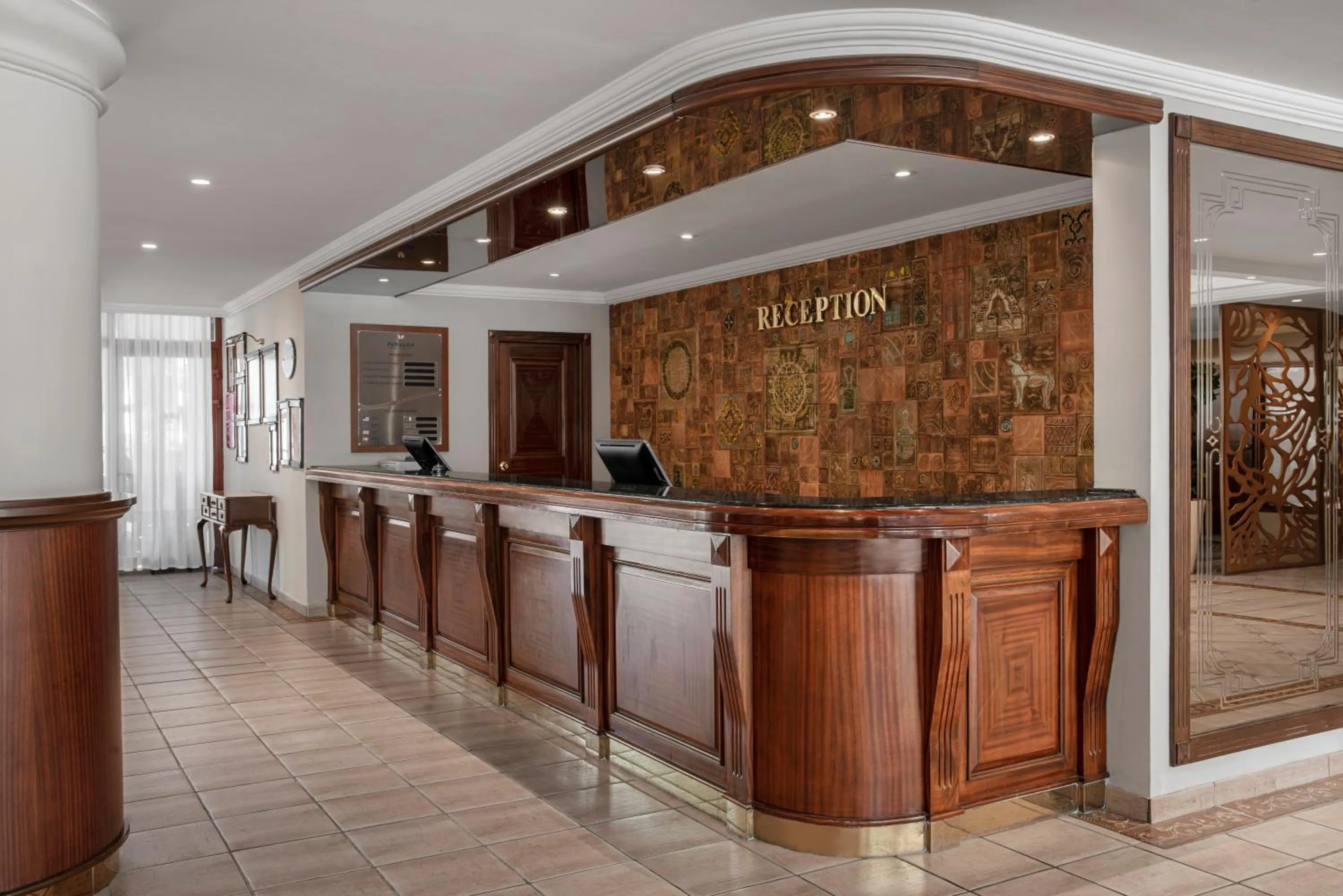 Lobby or reception in Papillon Belvil Holiday Village