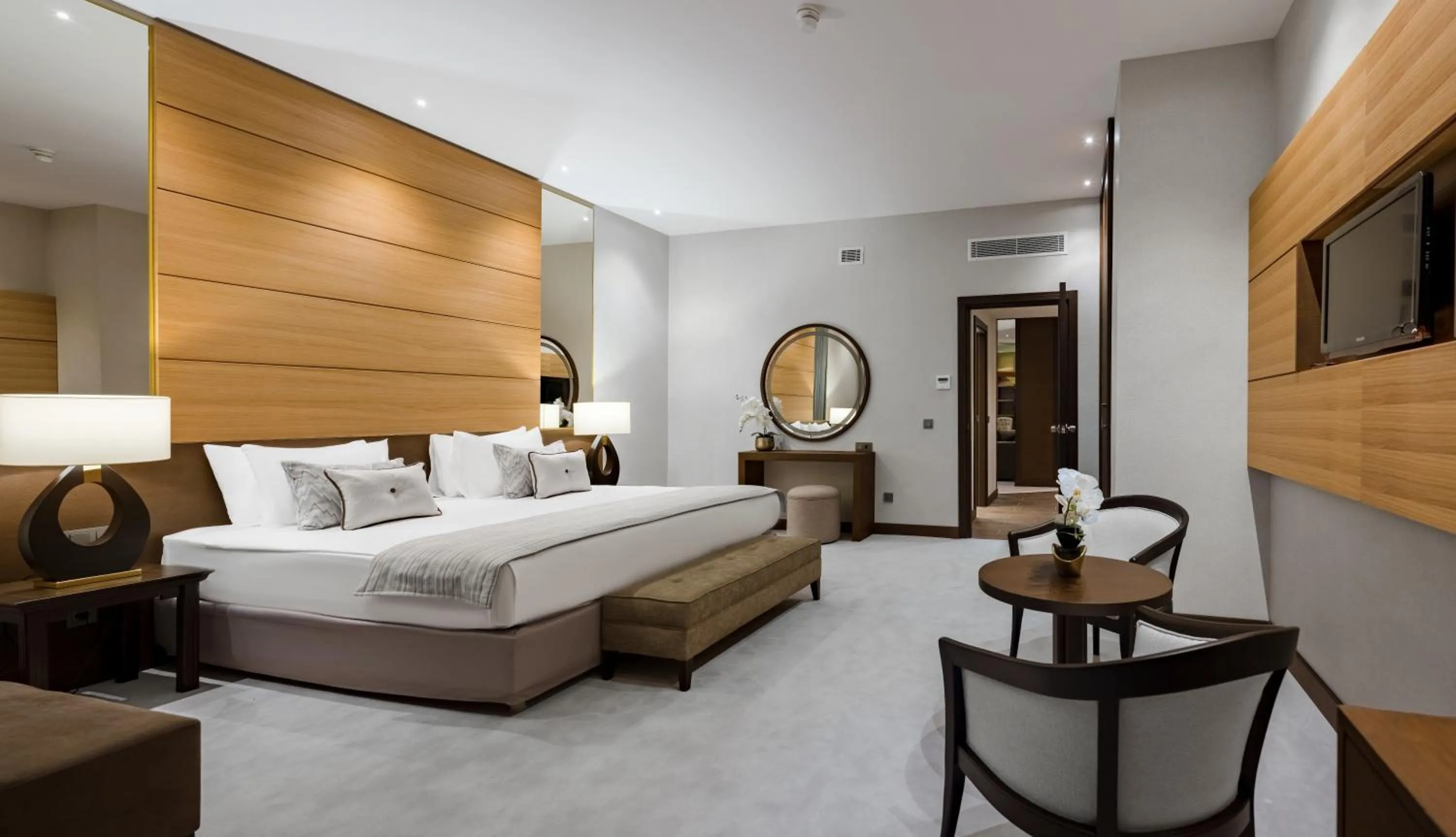 Bedroom, Bed in Papillon Belvil Holiday Village