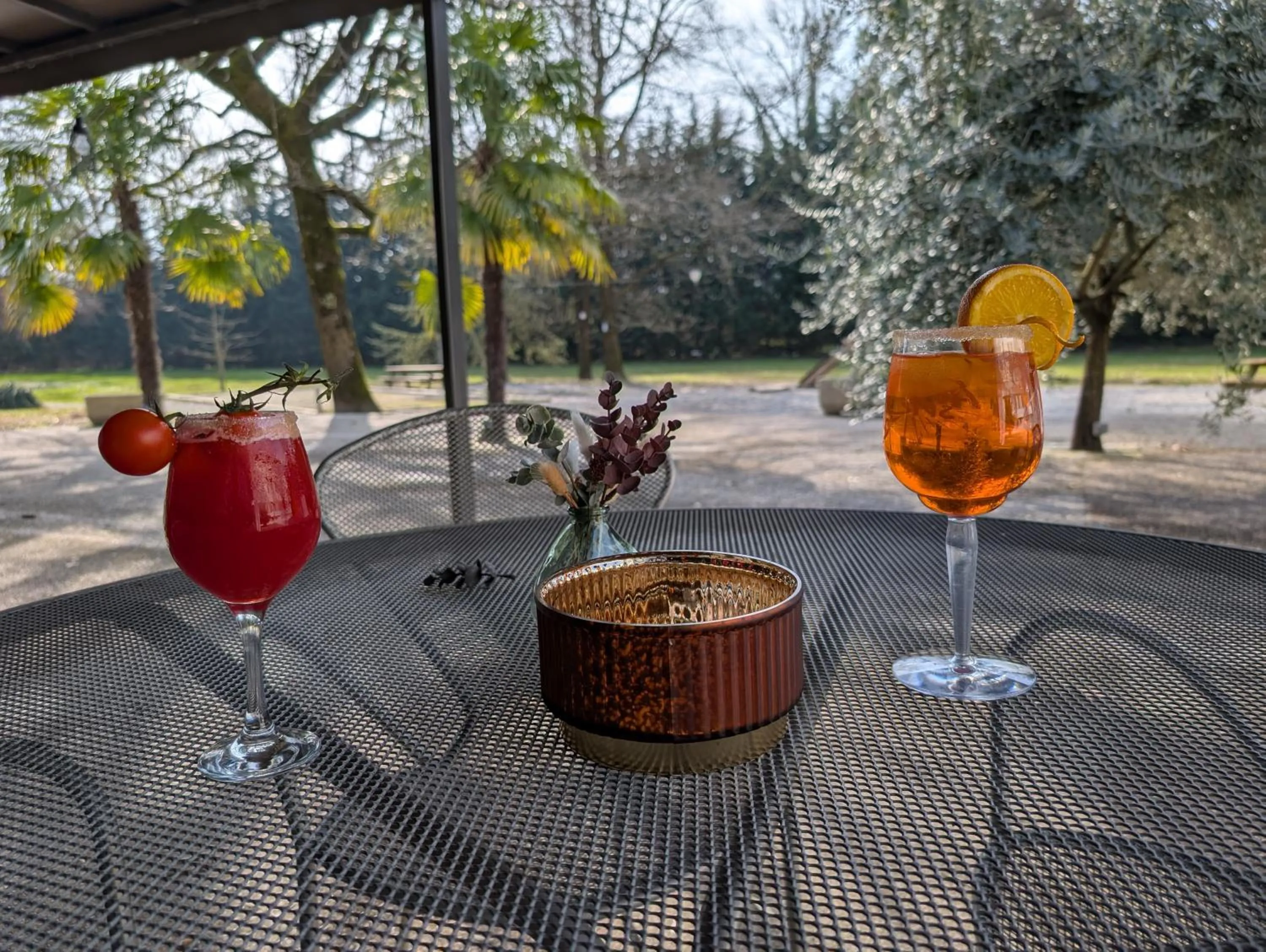 Patio in Best Western Alexander Park Chambéry