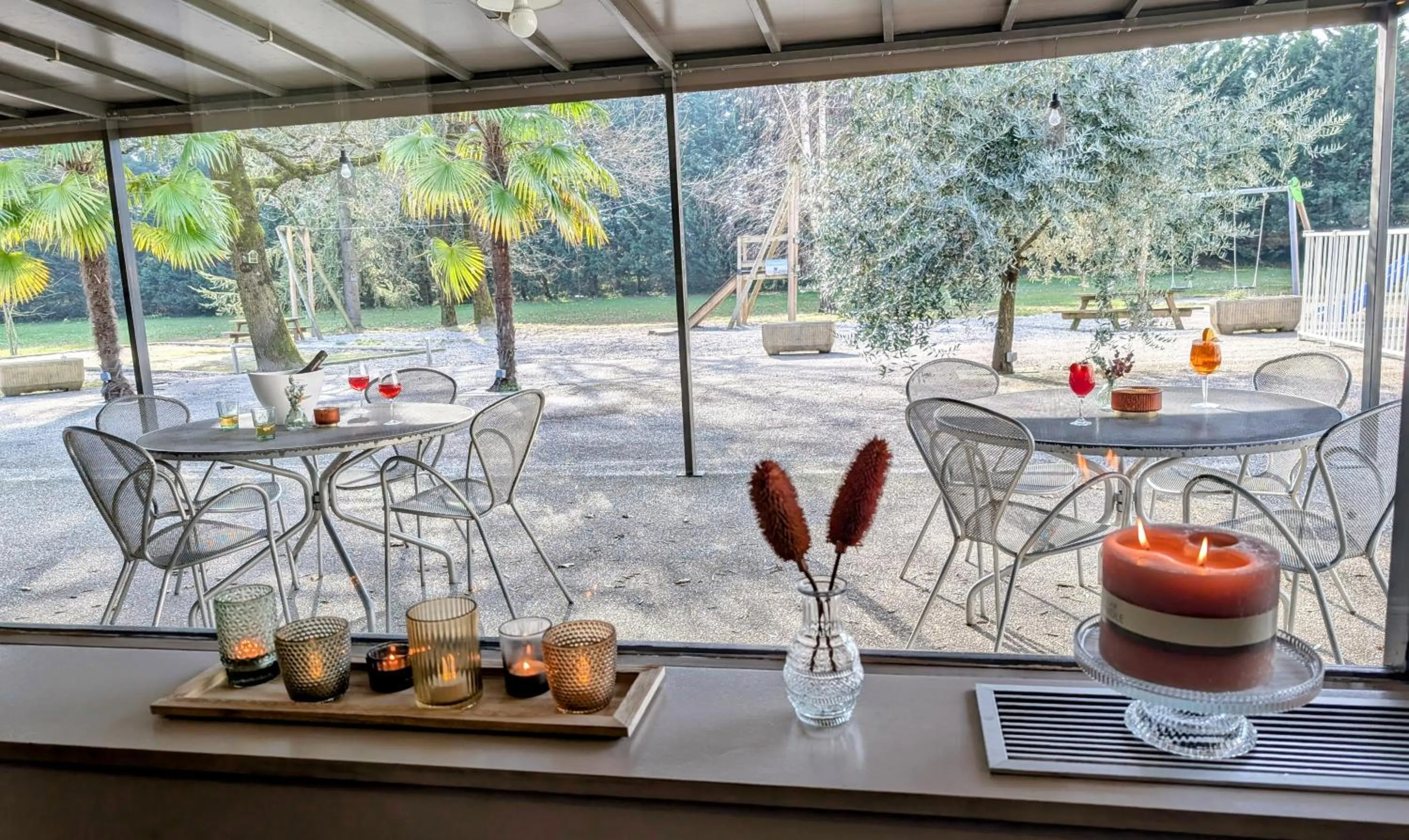 Patio in Best Western Alexander Park Chambéry