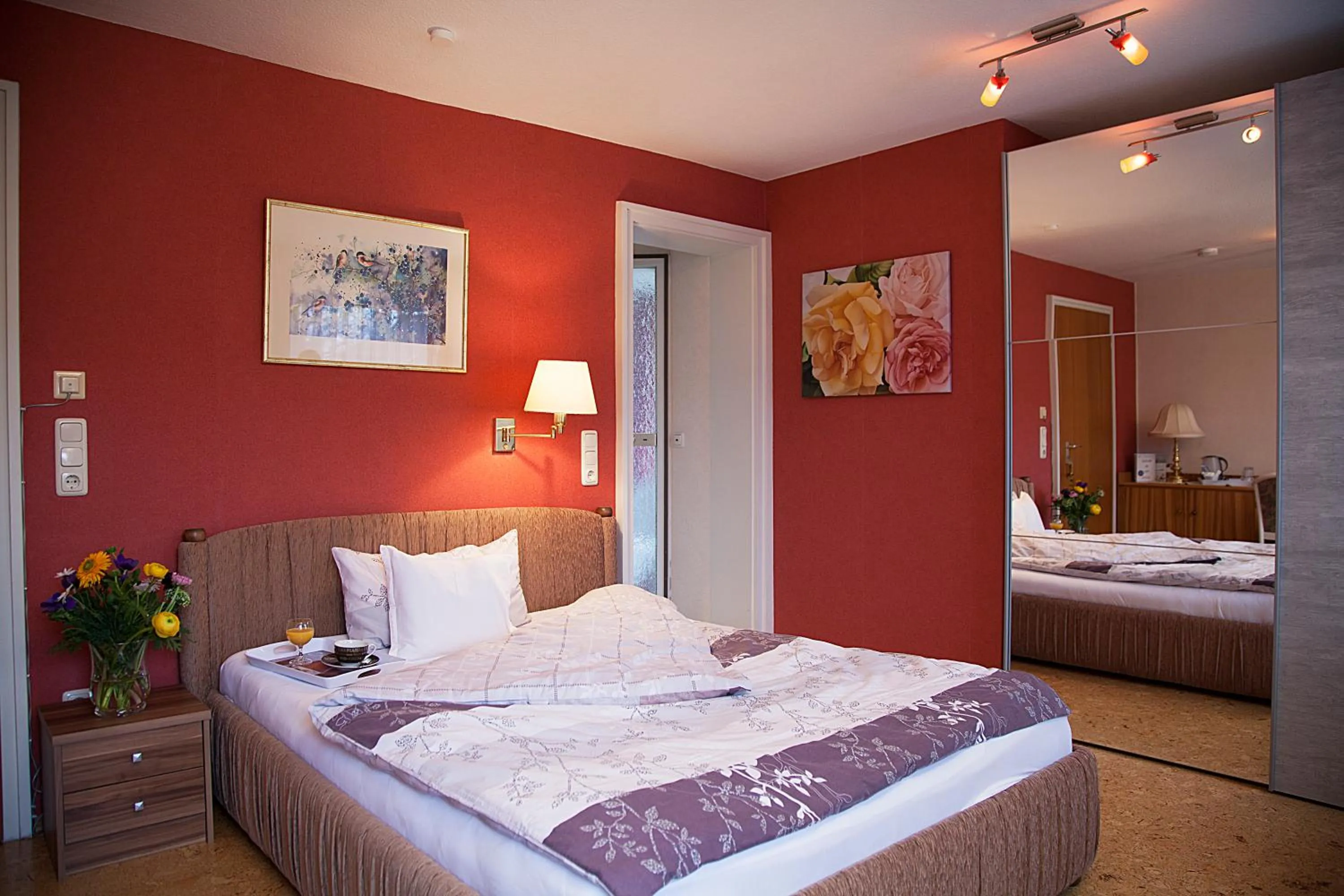 Bed in Kurhotel Weber