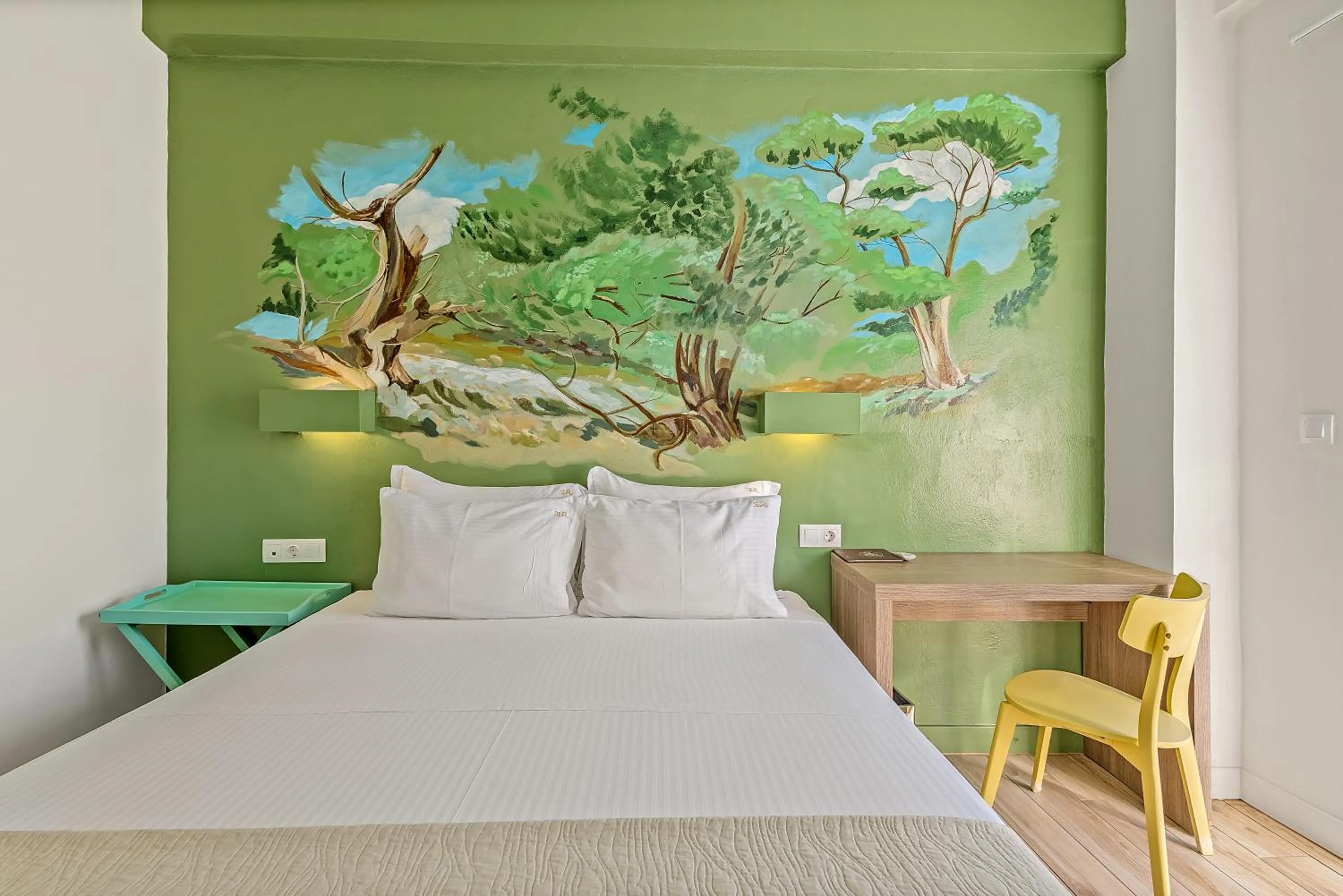 Bed in Sofia's Lovely Rooms