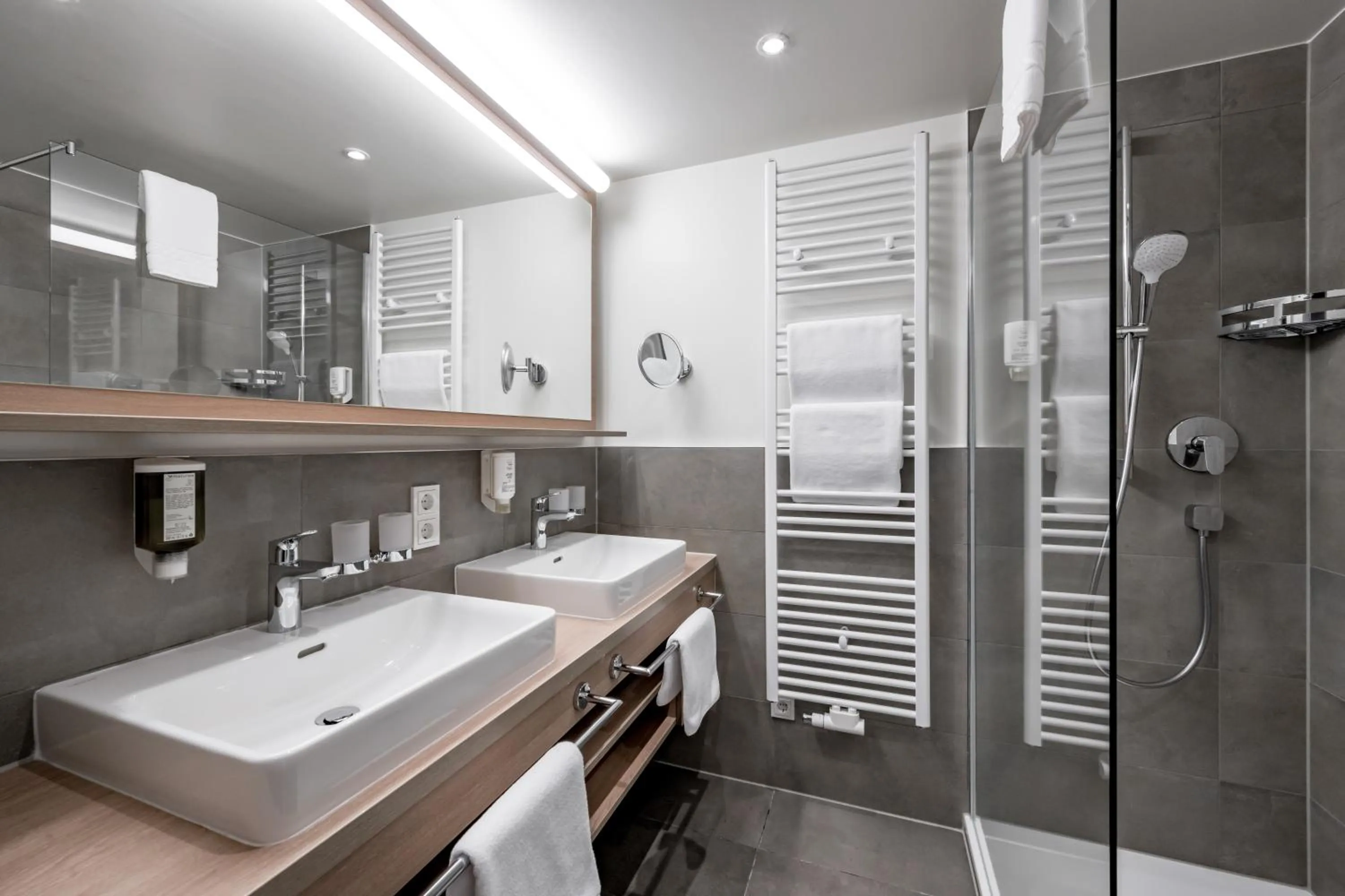 Shower in all inclusive Hotel Lohmann