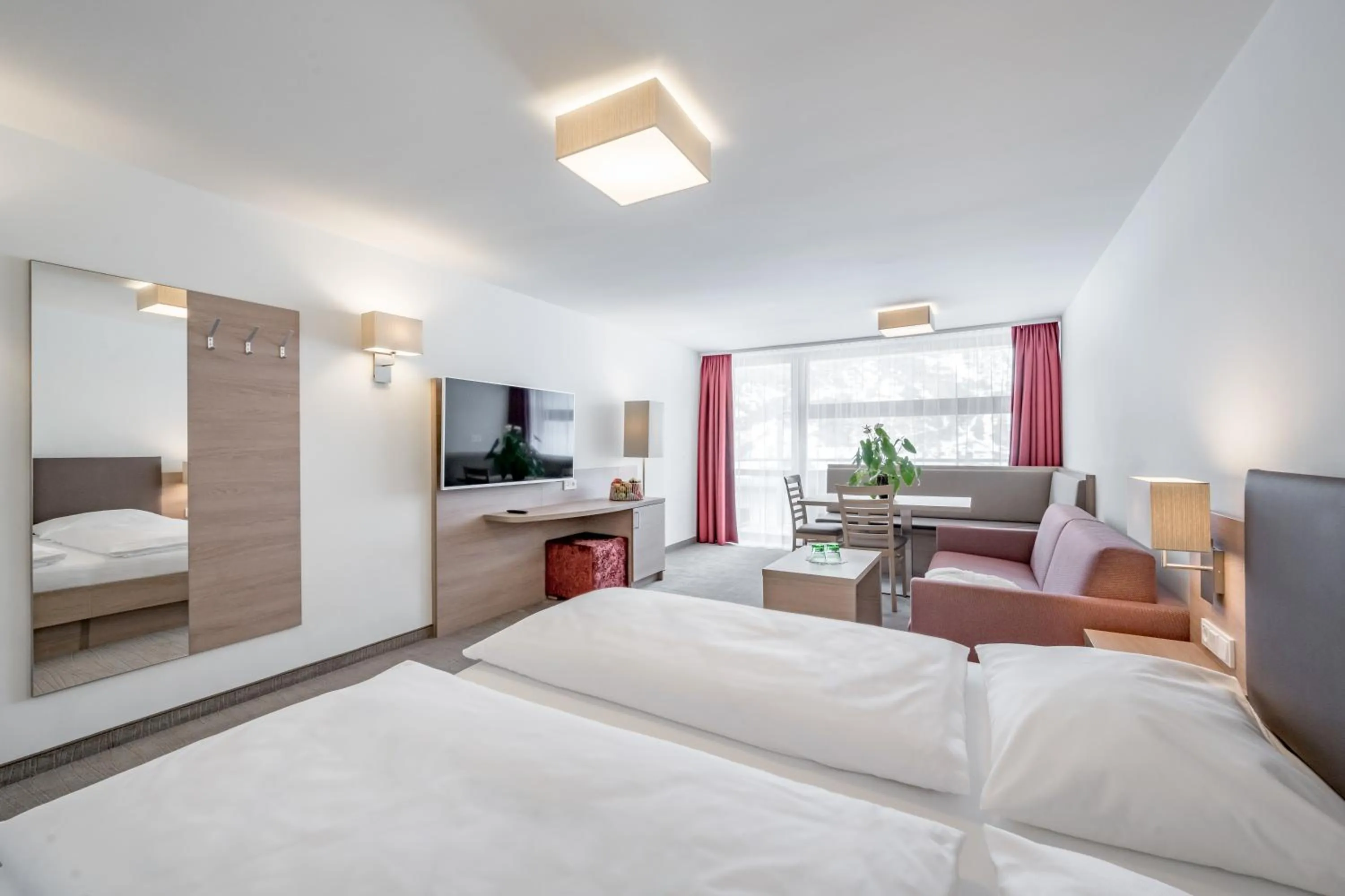 Living room, Bed in all inclusive Hotel Lohmann