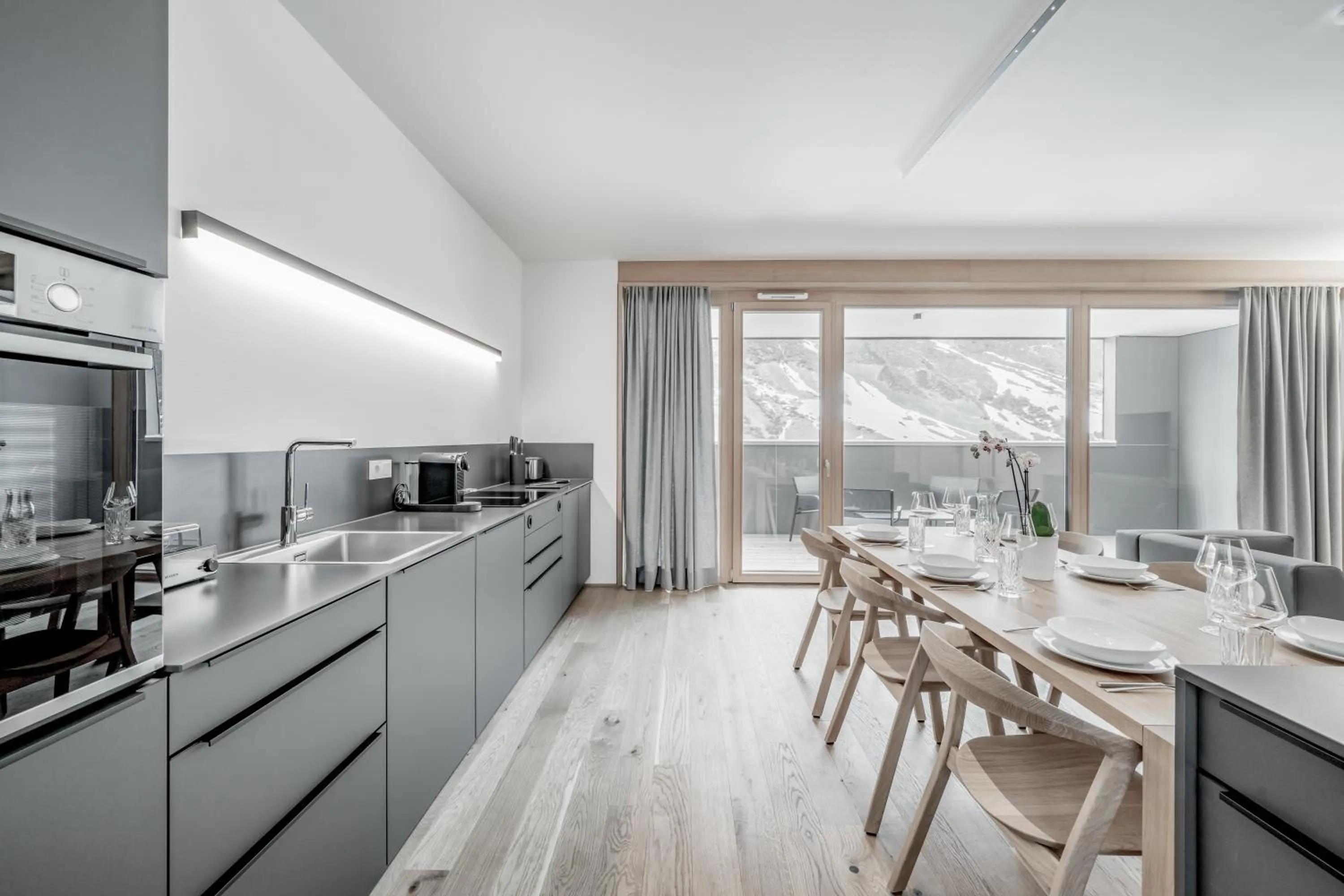 Kitchen or kitchenette in all inclusive Hotel Lohmann