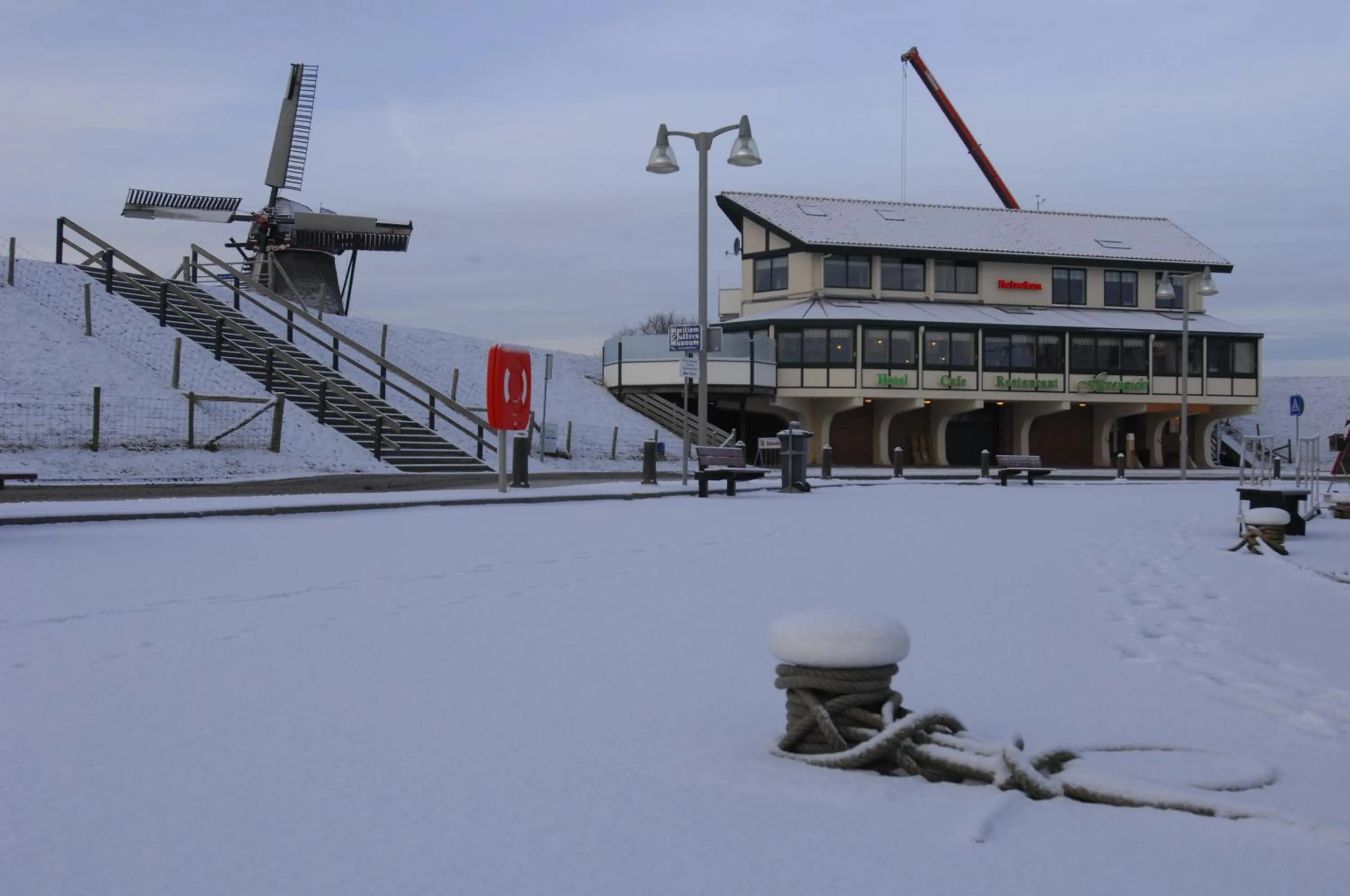 Property building in Hotel Havenzicht Texel