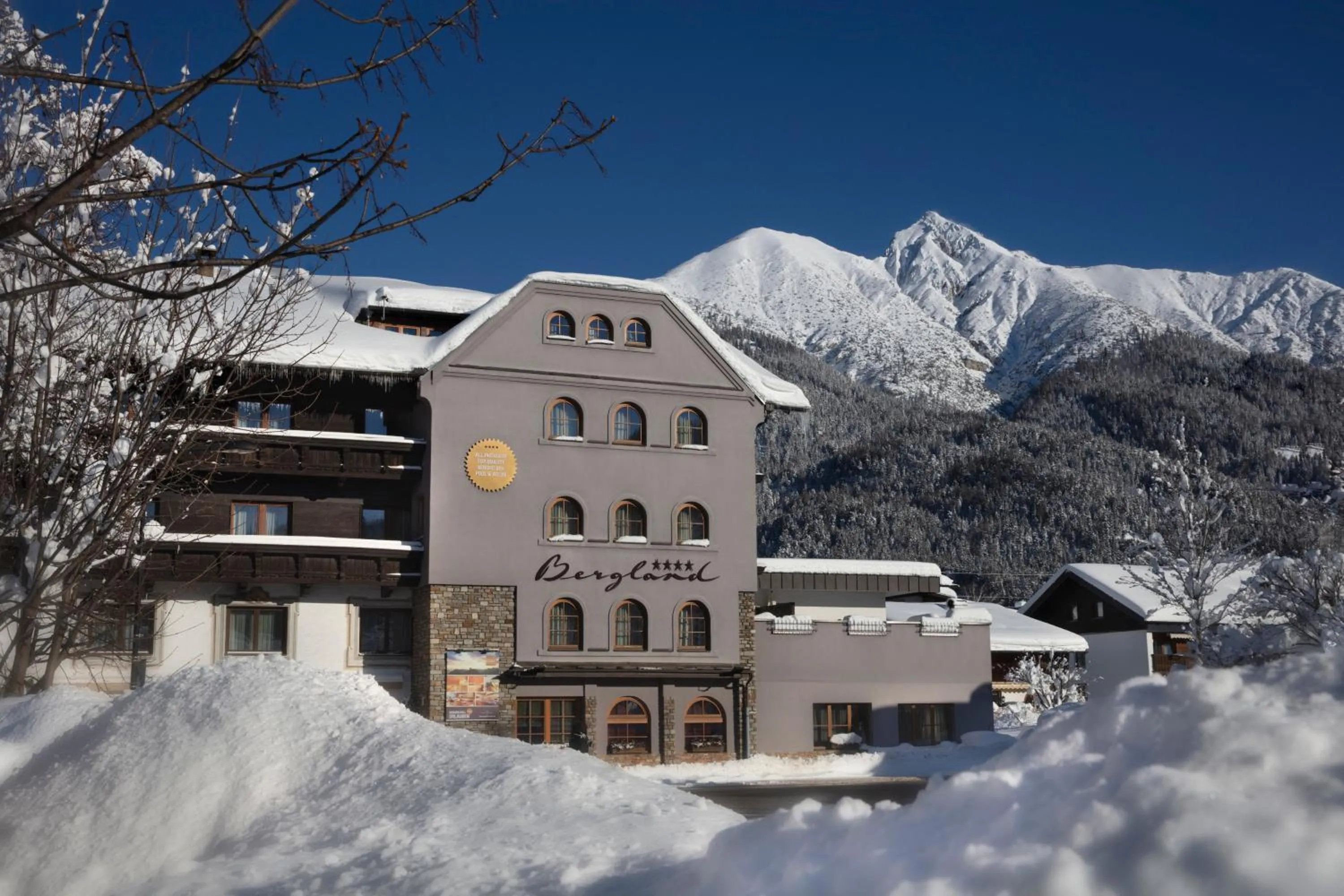 Facade/entrance in Hotel Bergland All Inclusive Top Quality