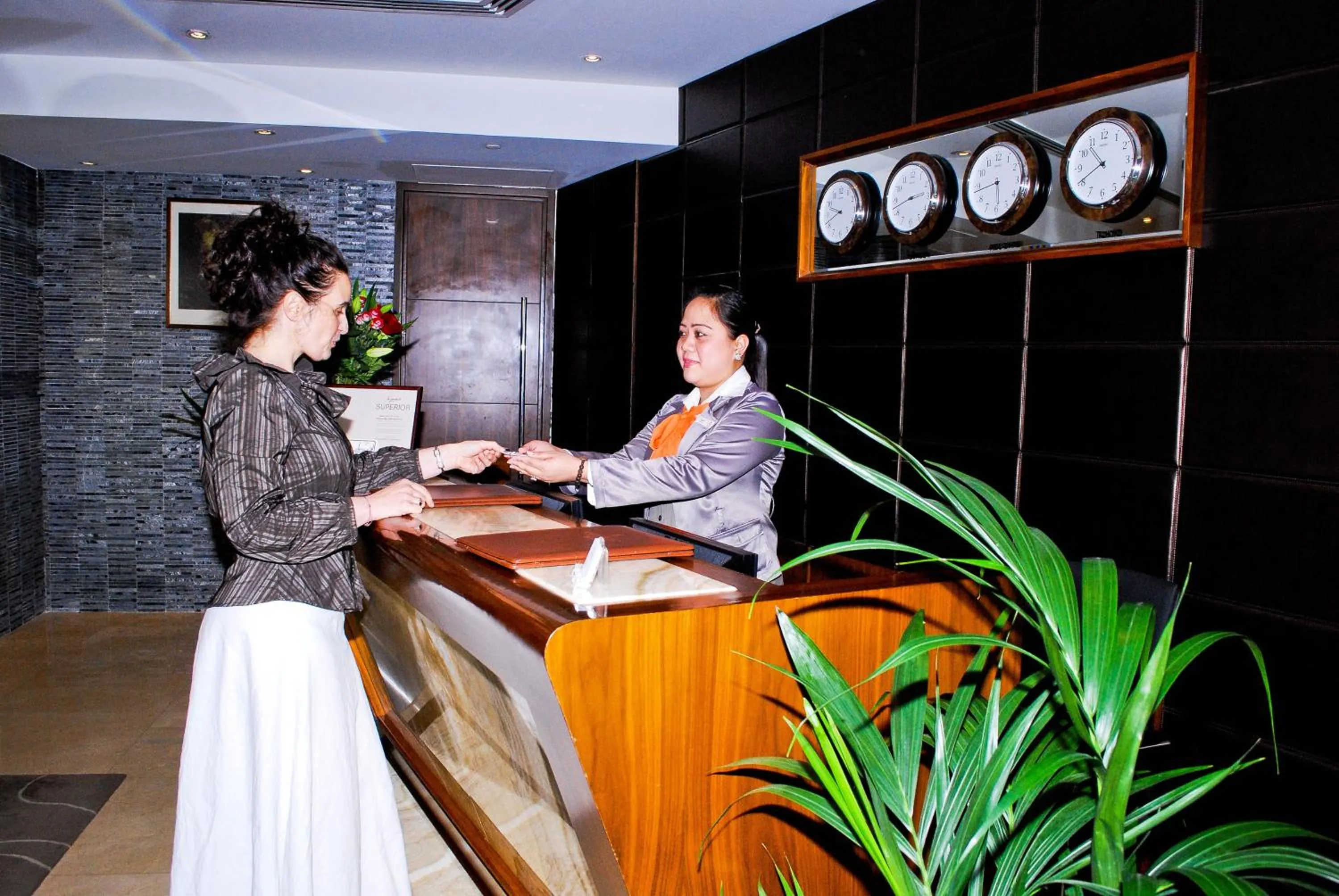 Lobby or reception in Phoenix Plaza Hotel Apartments