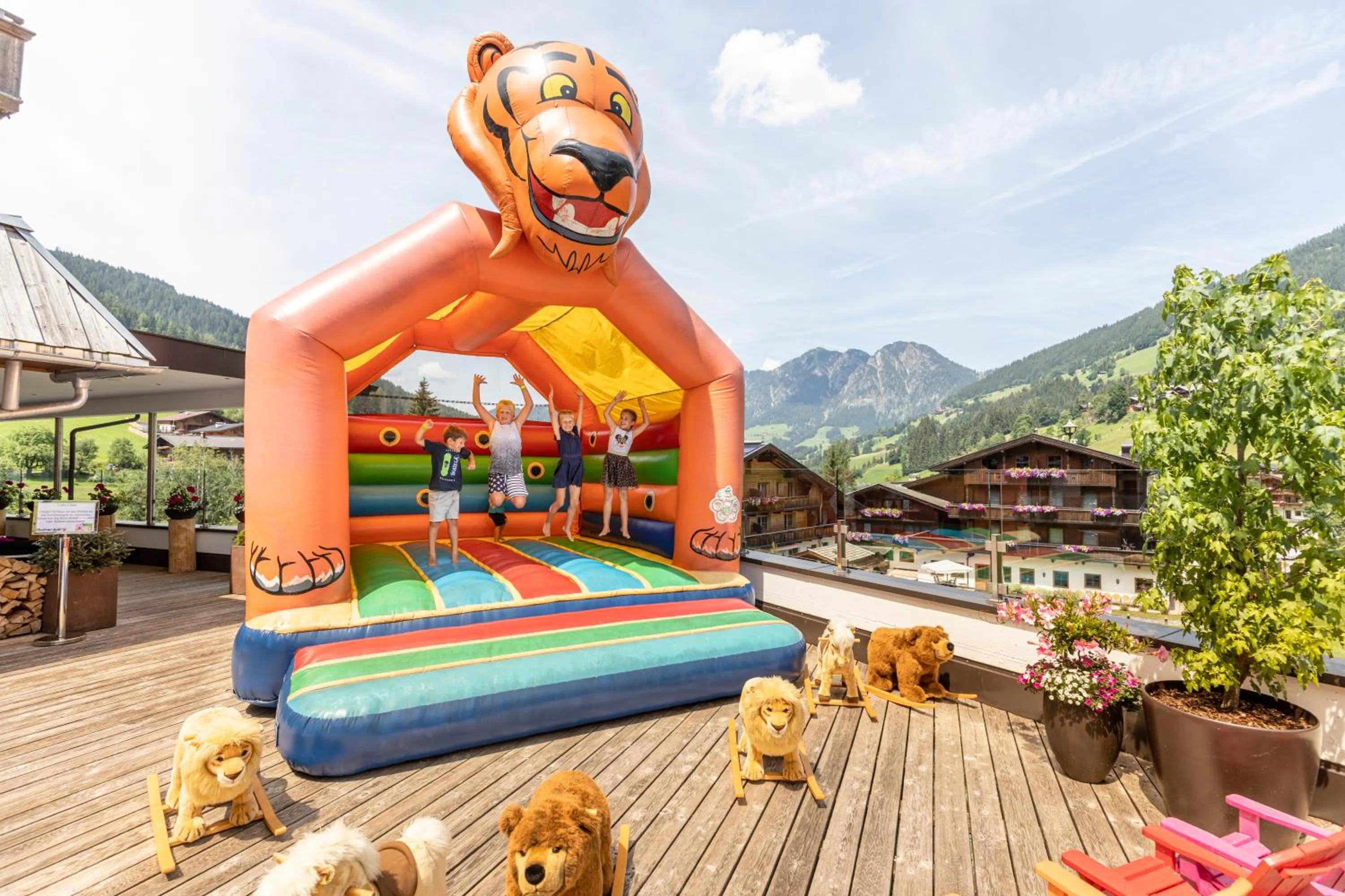 Children play ground in 4*S Galtenberg Resort