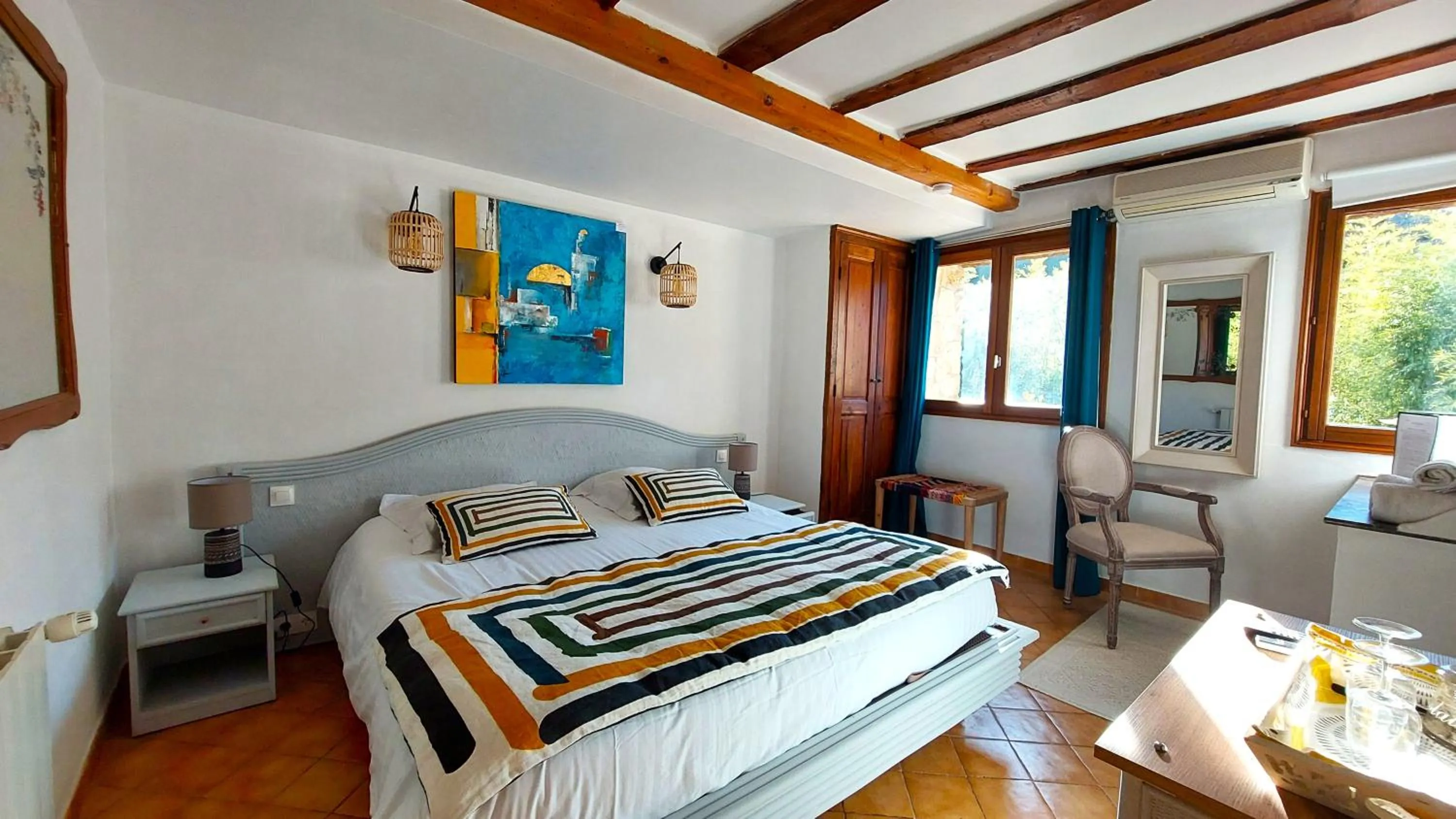 Bed in La Bergerie Du Moulin