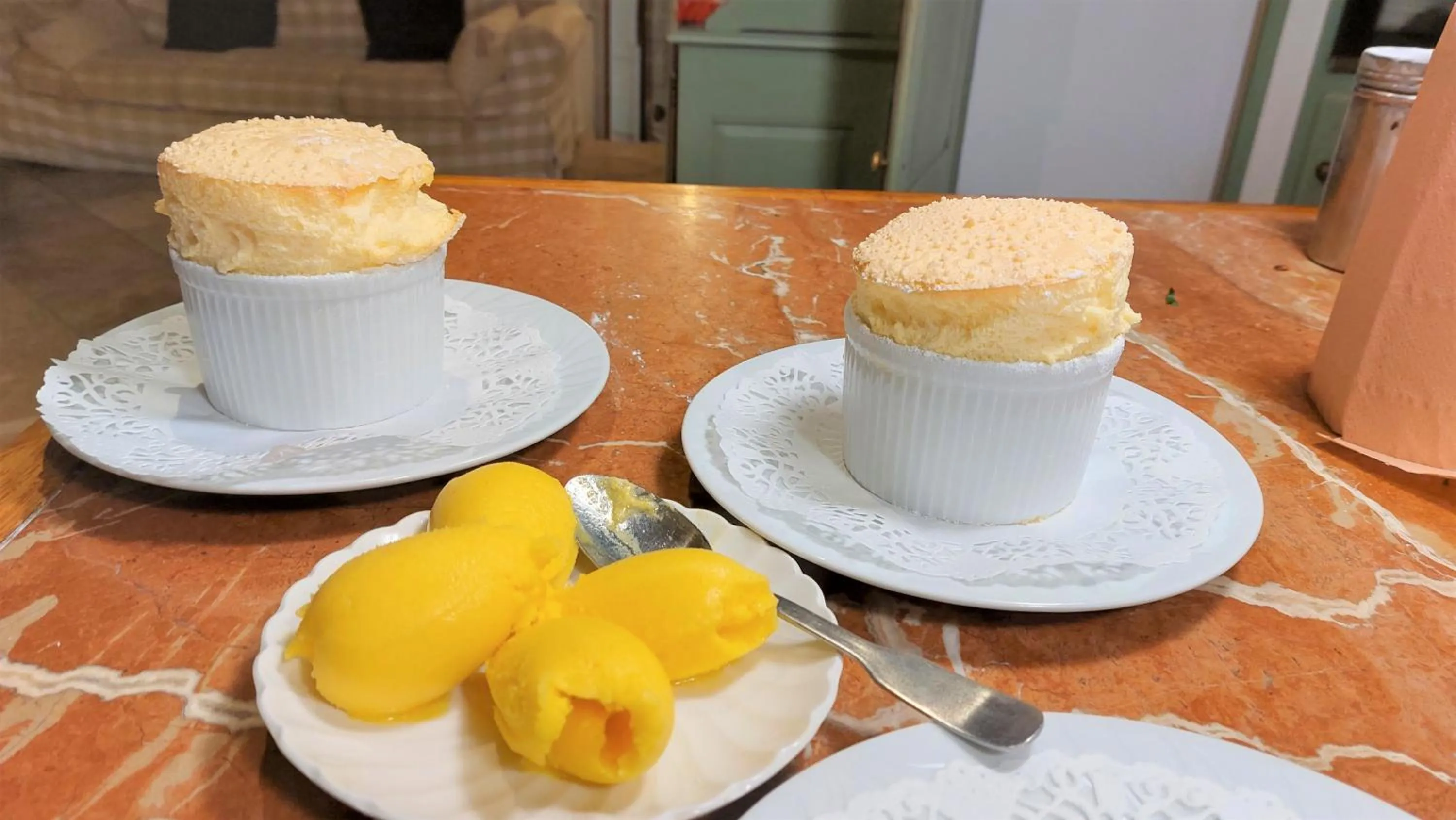 Dinner in La Bergerie Du Moulin