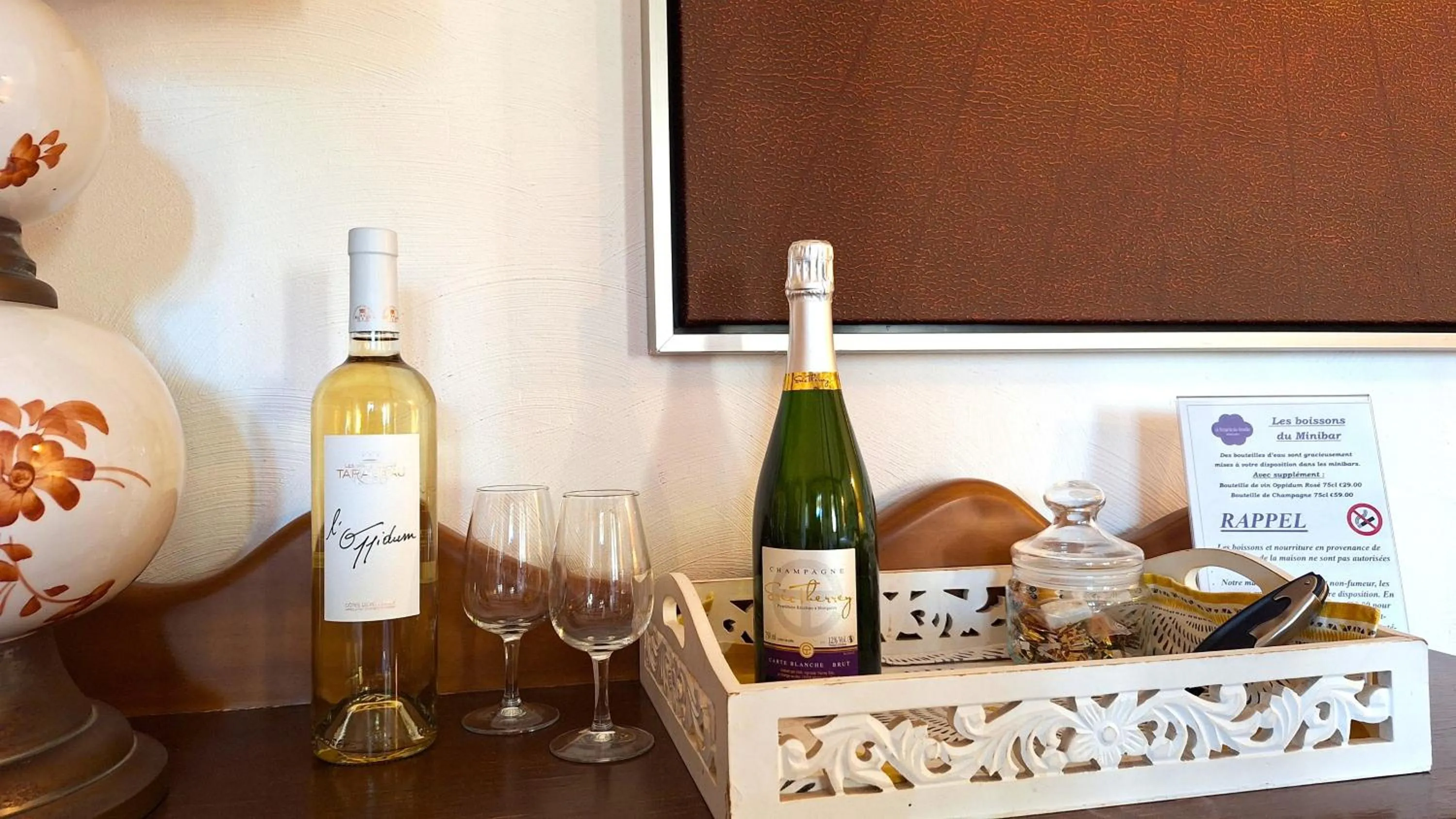 minibar in La Bergerie Du Moulin