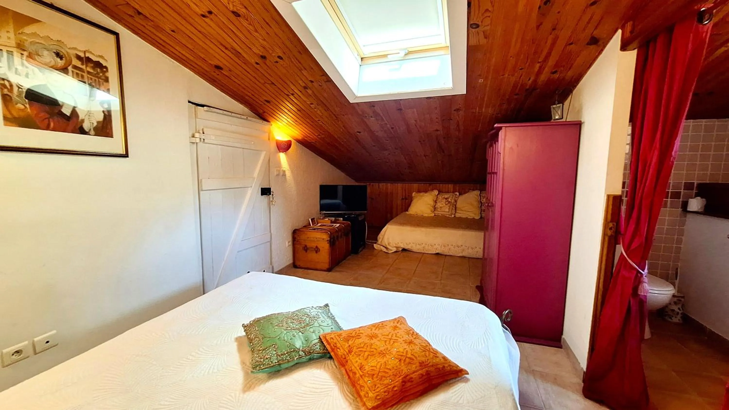 Bedroom, Bed in La Bergerie Du Moulin