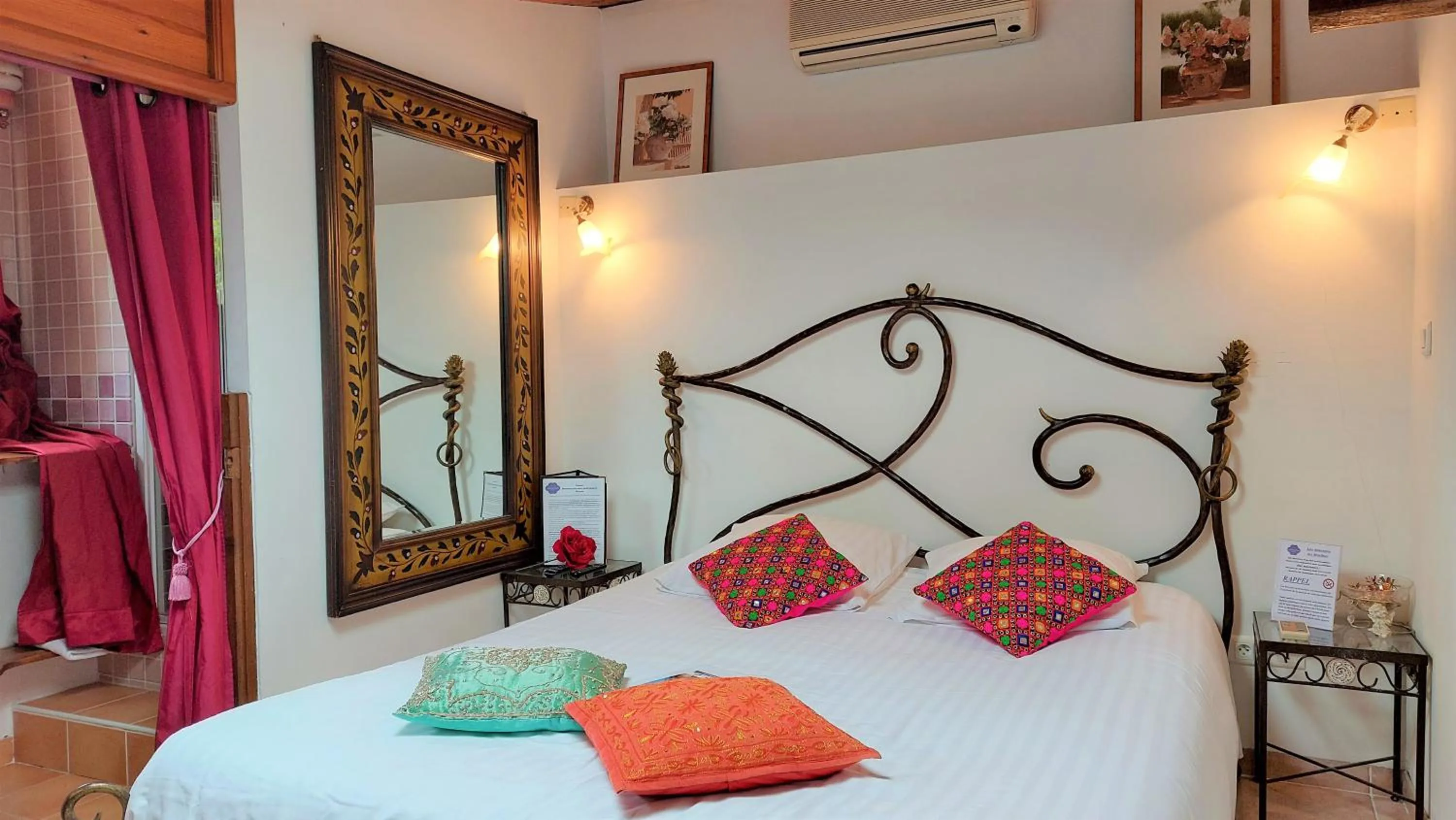 Bed in La Bergerie Du Moulin