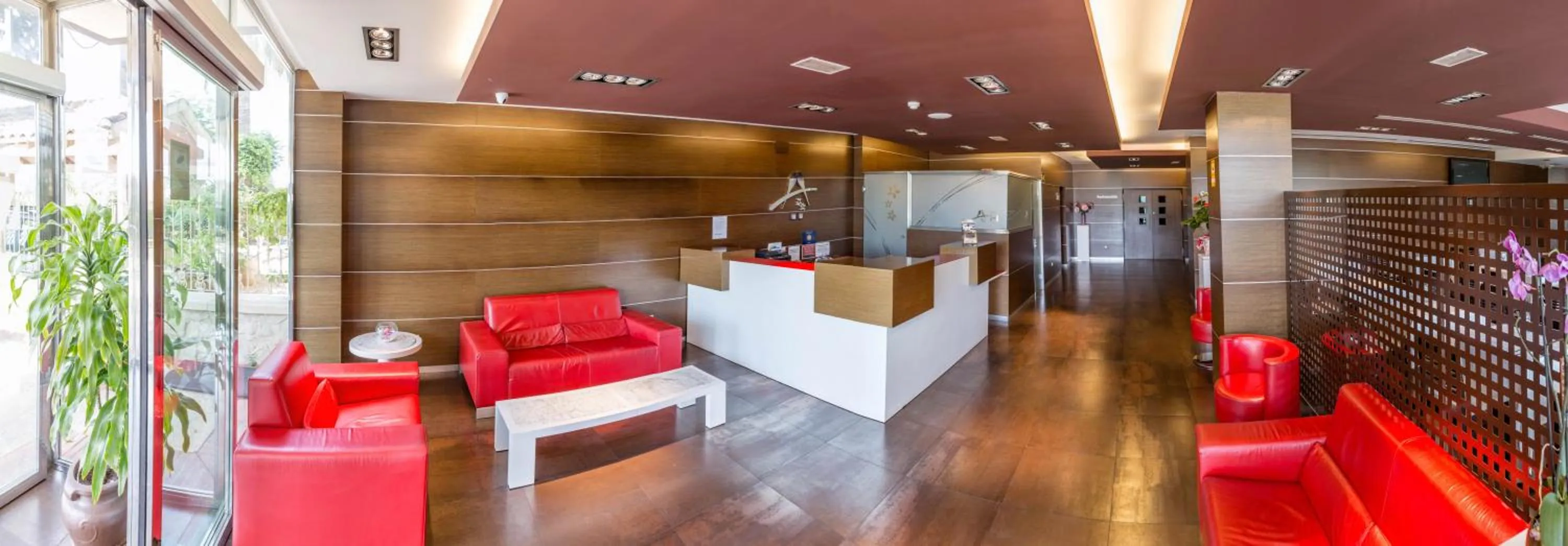 Lobby or reception in Hospedium Hotel Los Periquitos