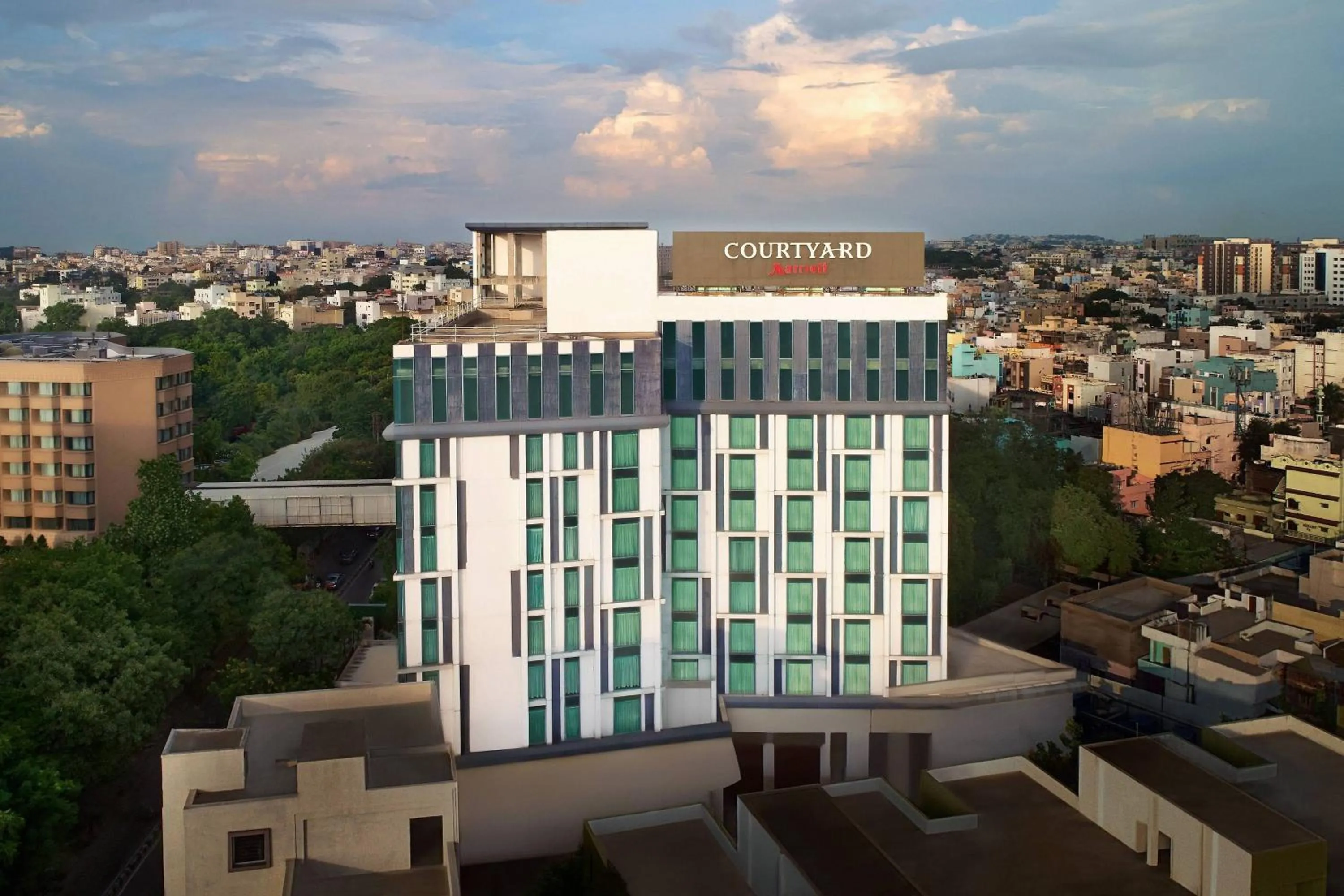 View (from property/room) in Courtyard by Marriott Hyderabad