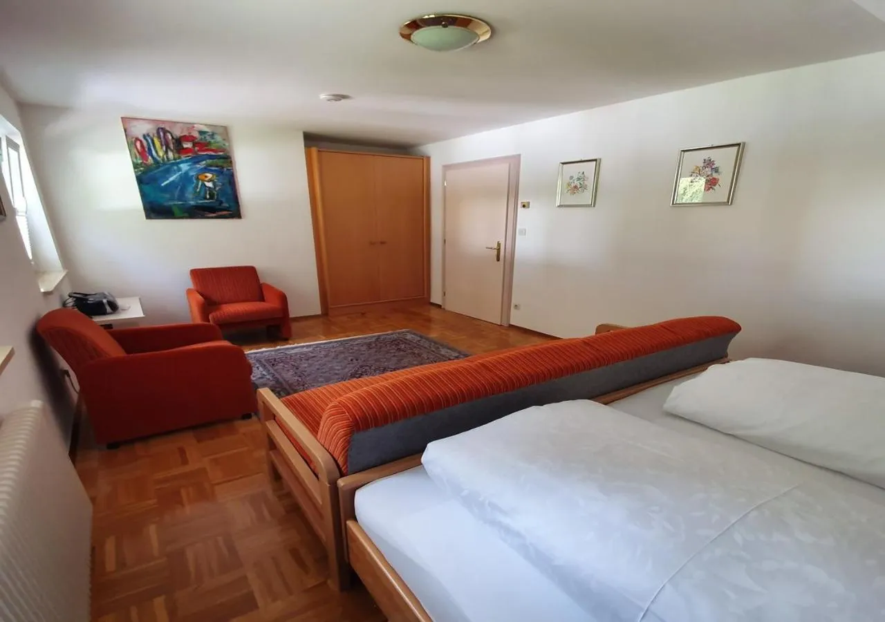 Bedroom, Bed in Haus Kraller-Urlaub mit Seeblick