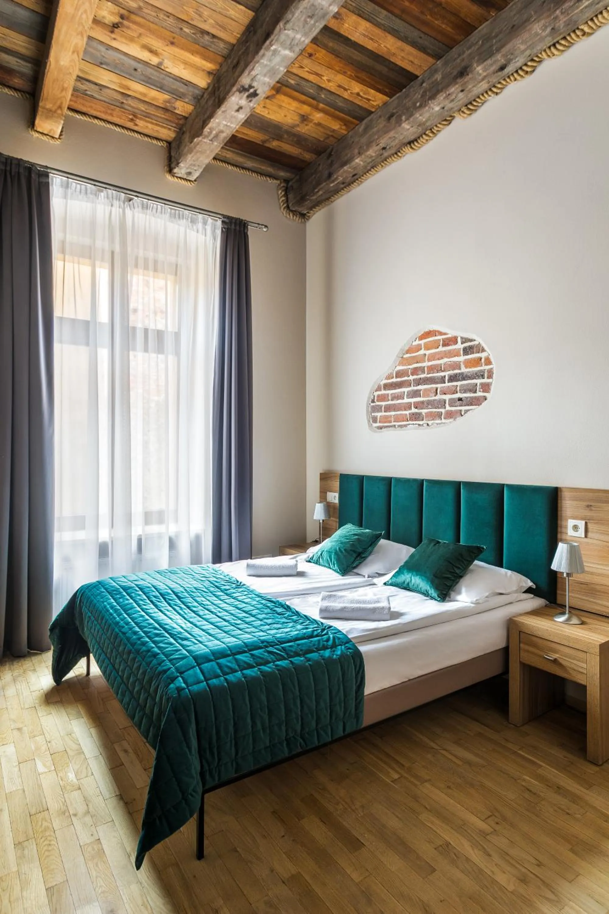 Bed in Aparthotel Pergamin