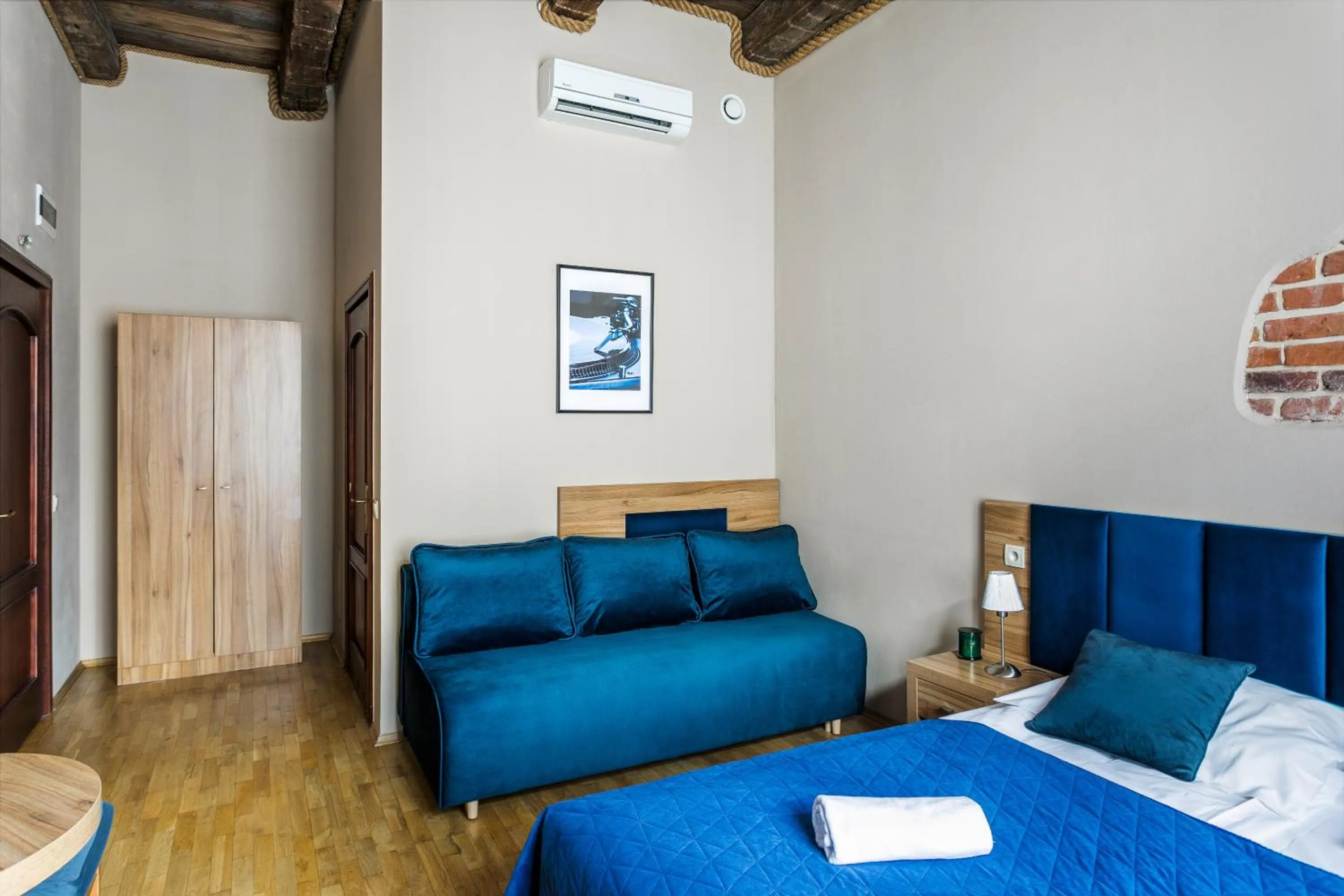 Bed in Aparthotel Pergamin