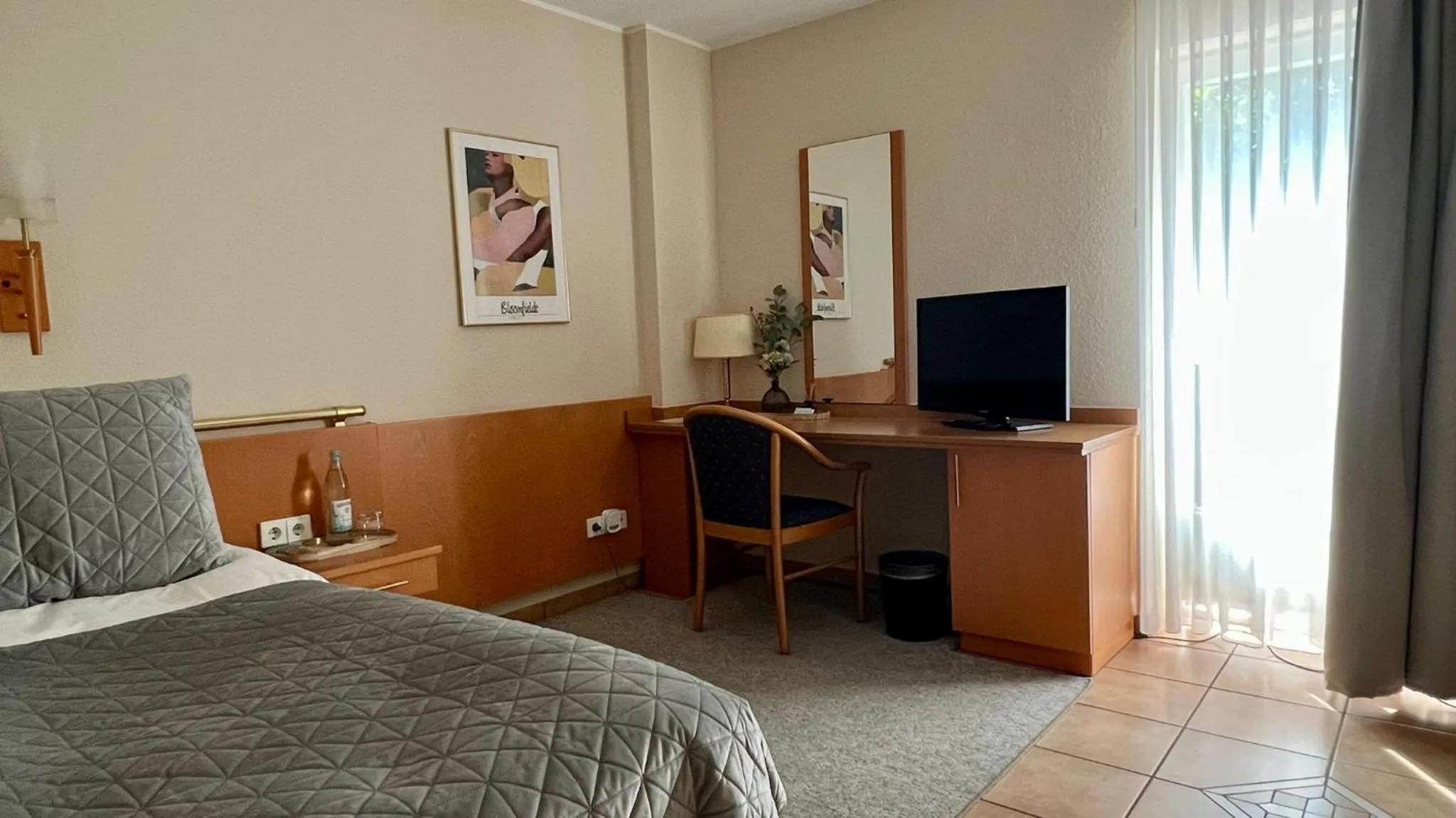 Bed in Hotel Victoria