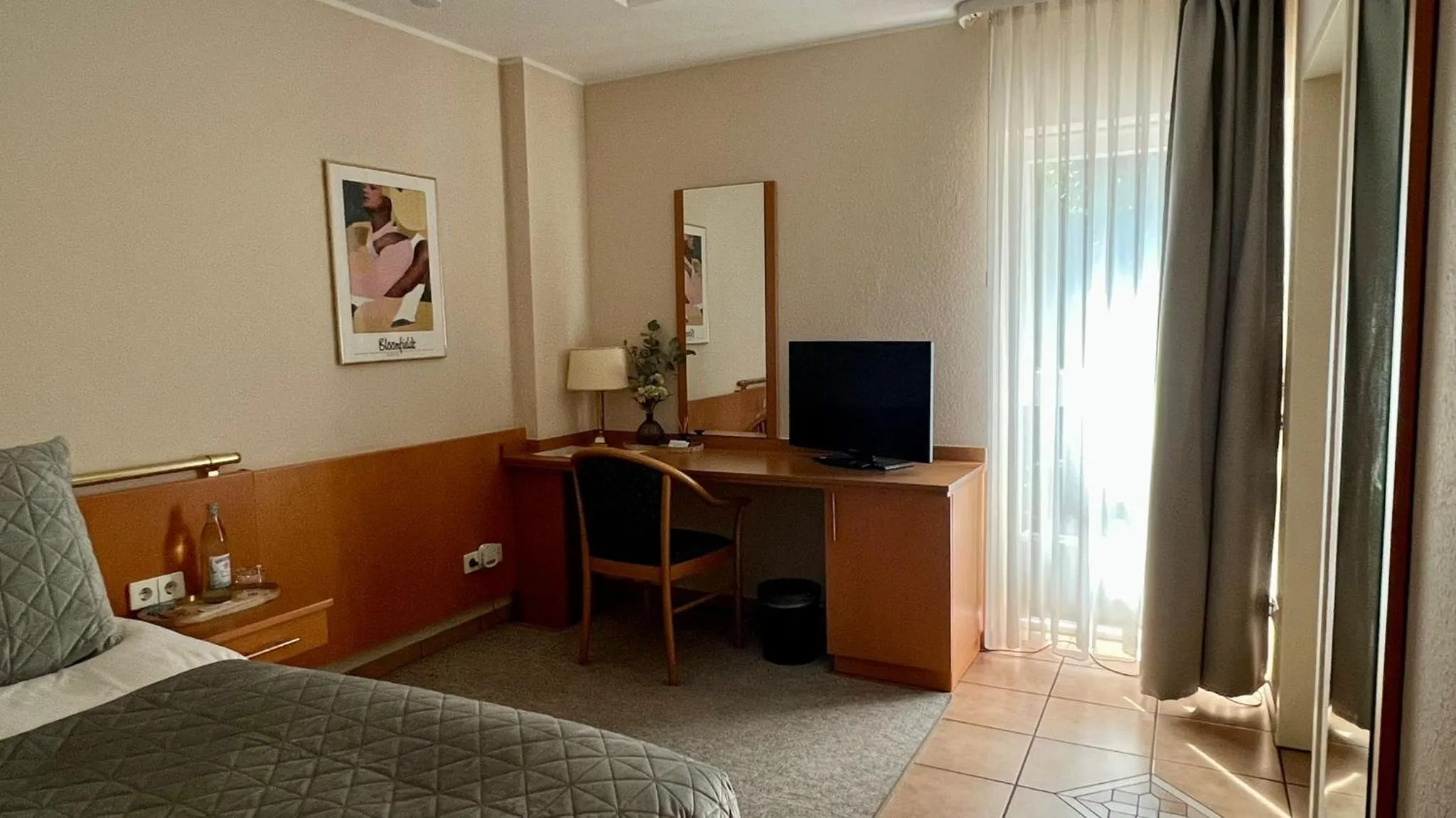 Bed in Hotel Victoria