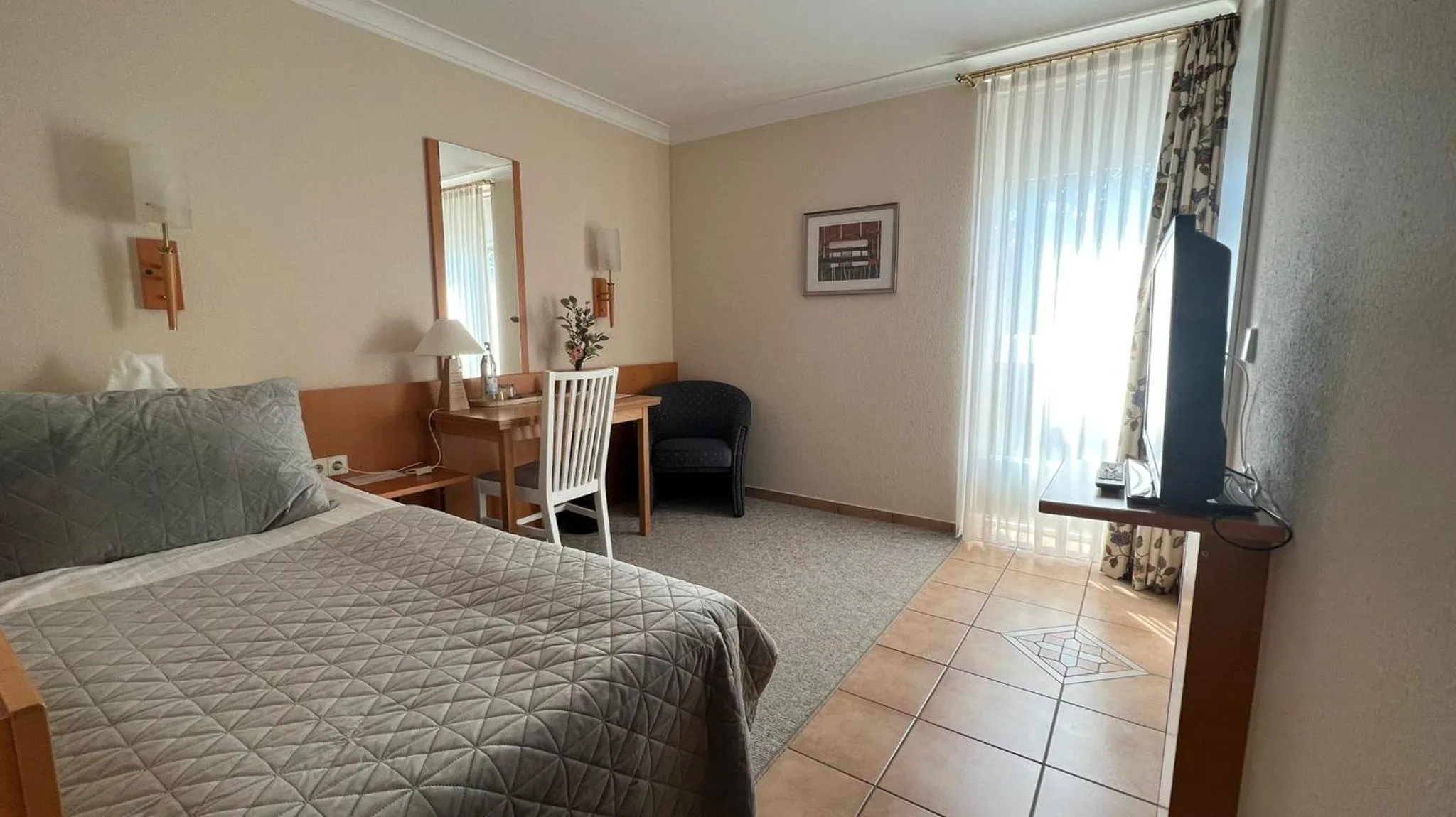 Bed in Hotel Victoria