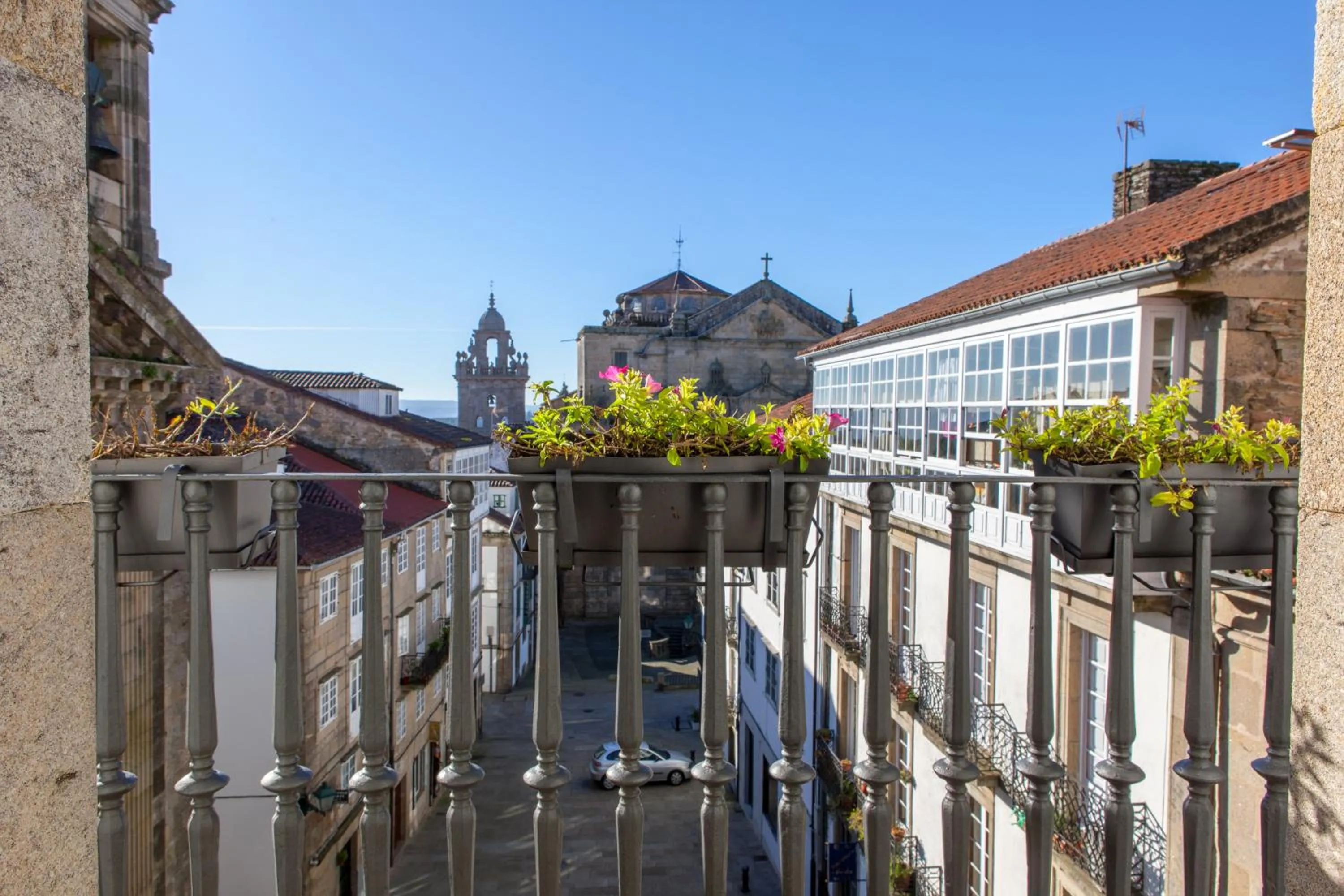 Balcony/Terrace in Hotel San Miguel