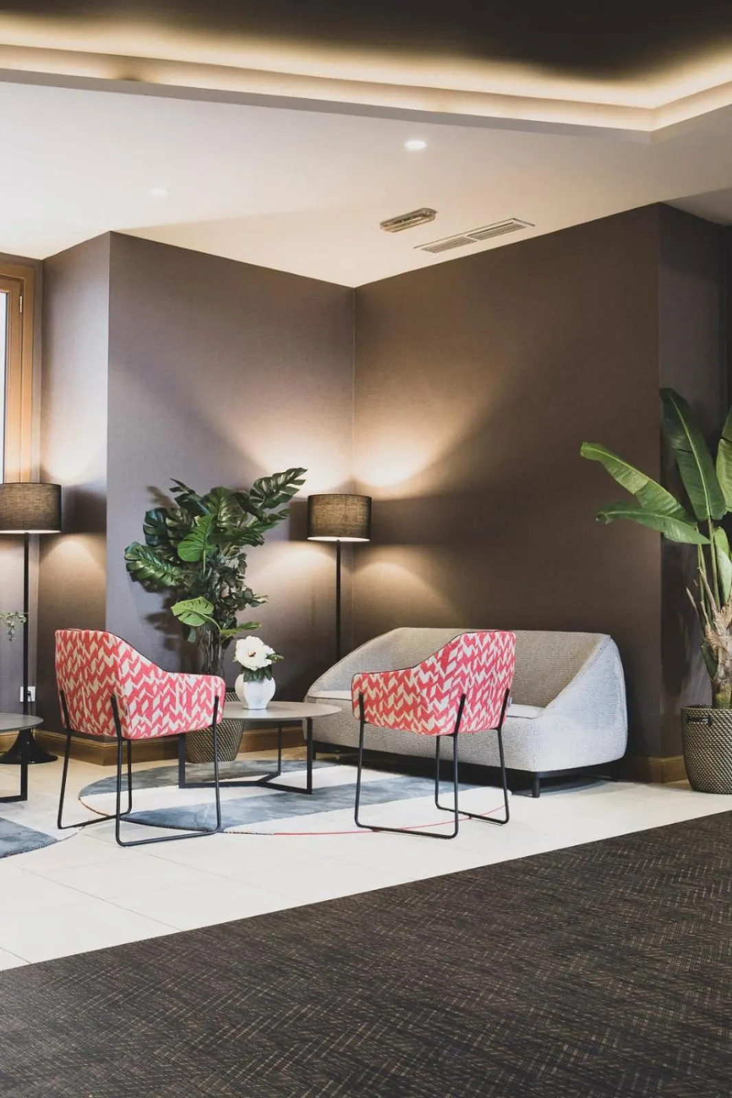 Lobby or reception in Hotel Armiñe