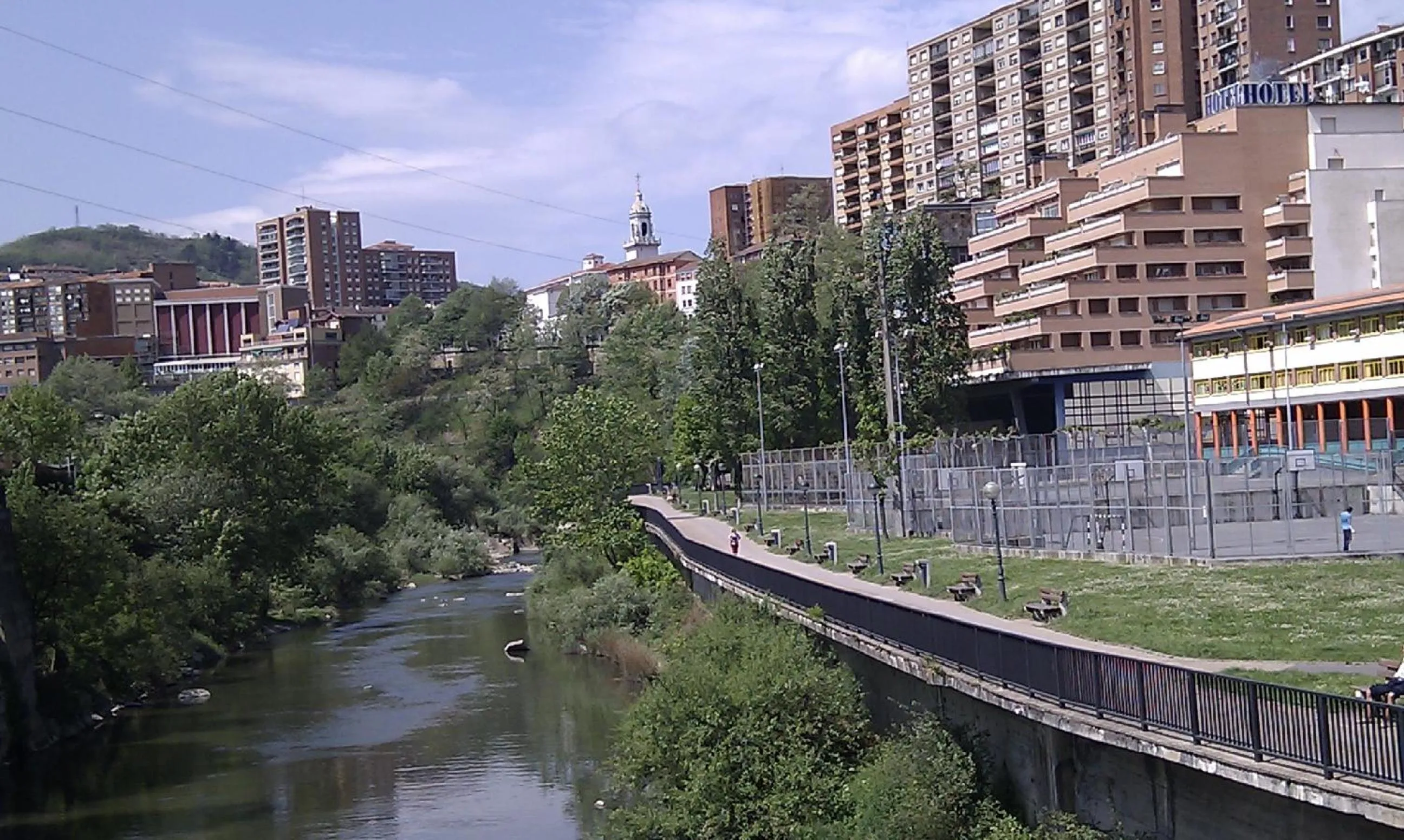 Natural landscape in Hotel Armiñe
