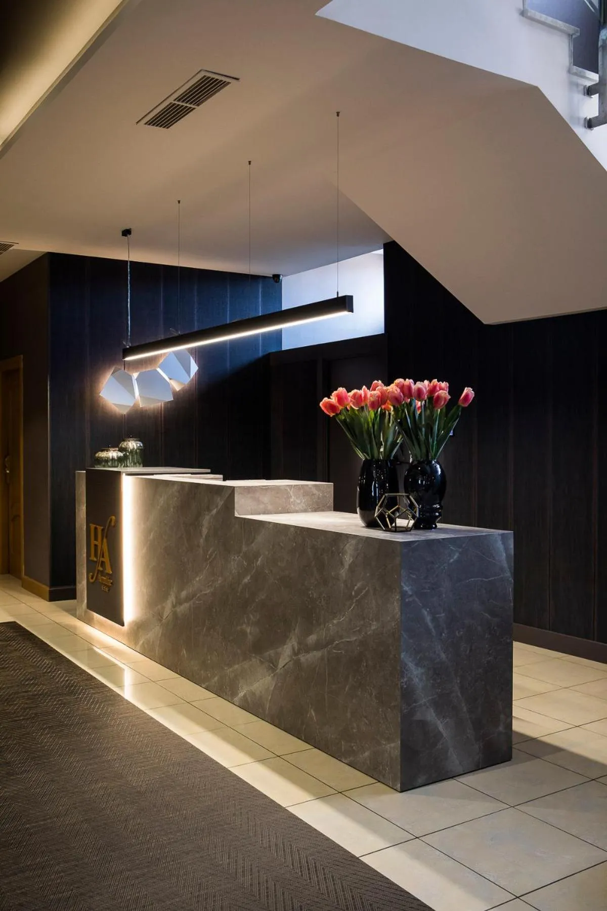 Lobby or reception in Hotel Armiñe