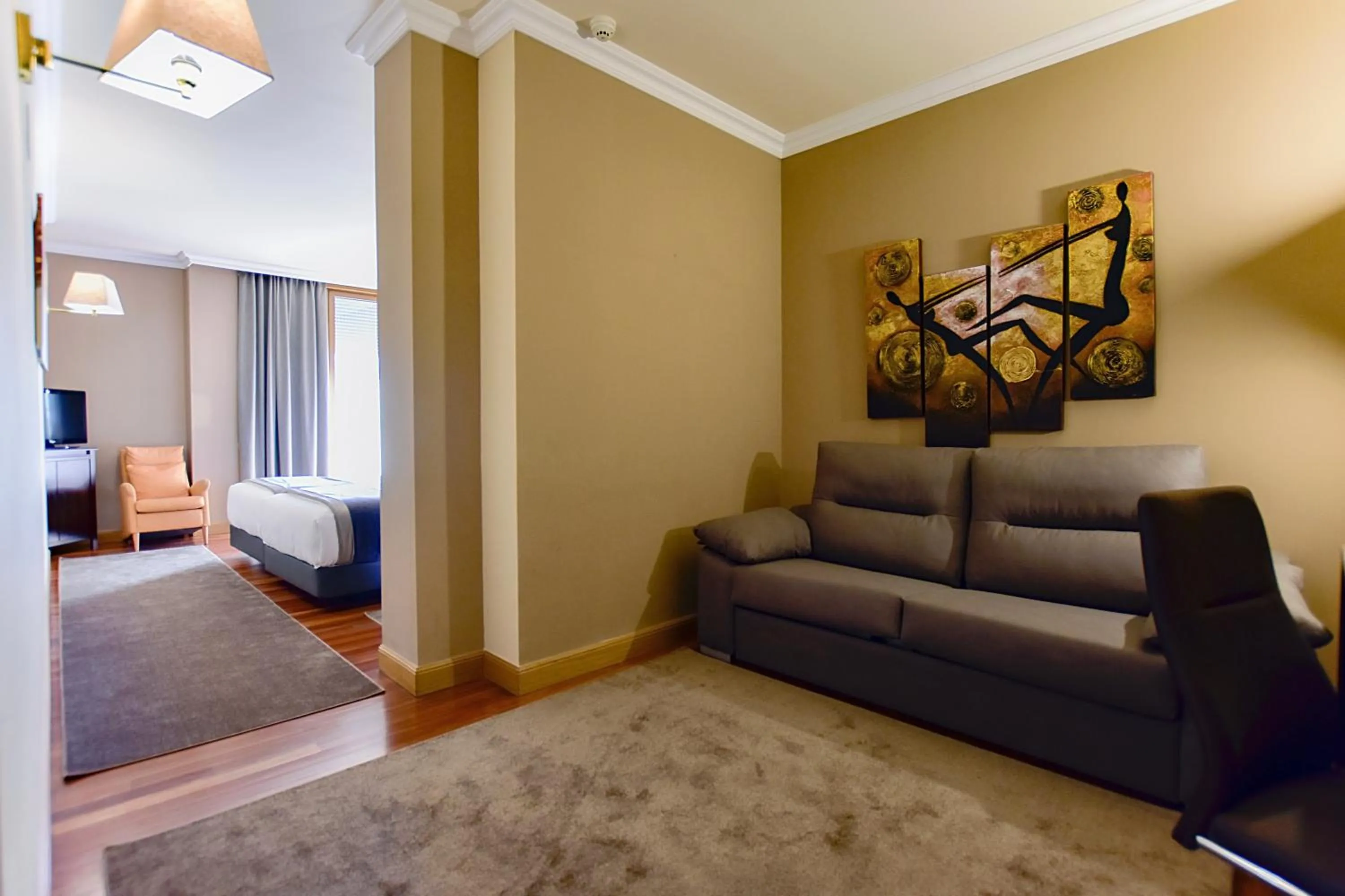 Bed in Hotel Armiñe