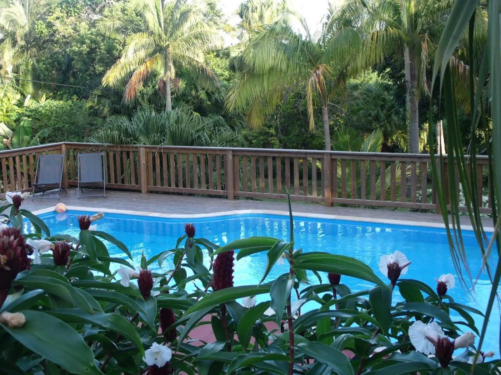 Pool view in Le four à pain