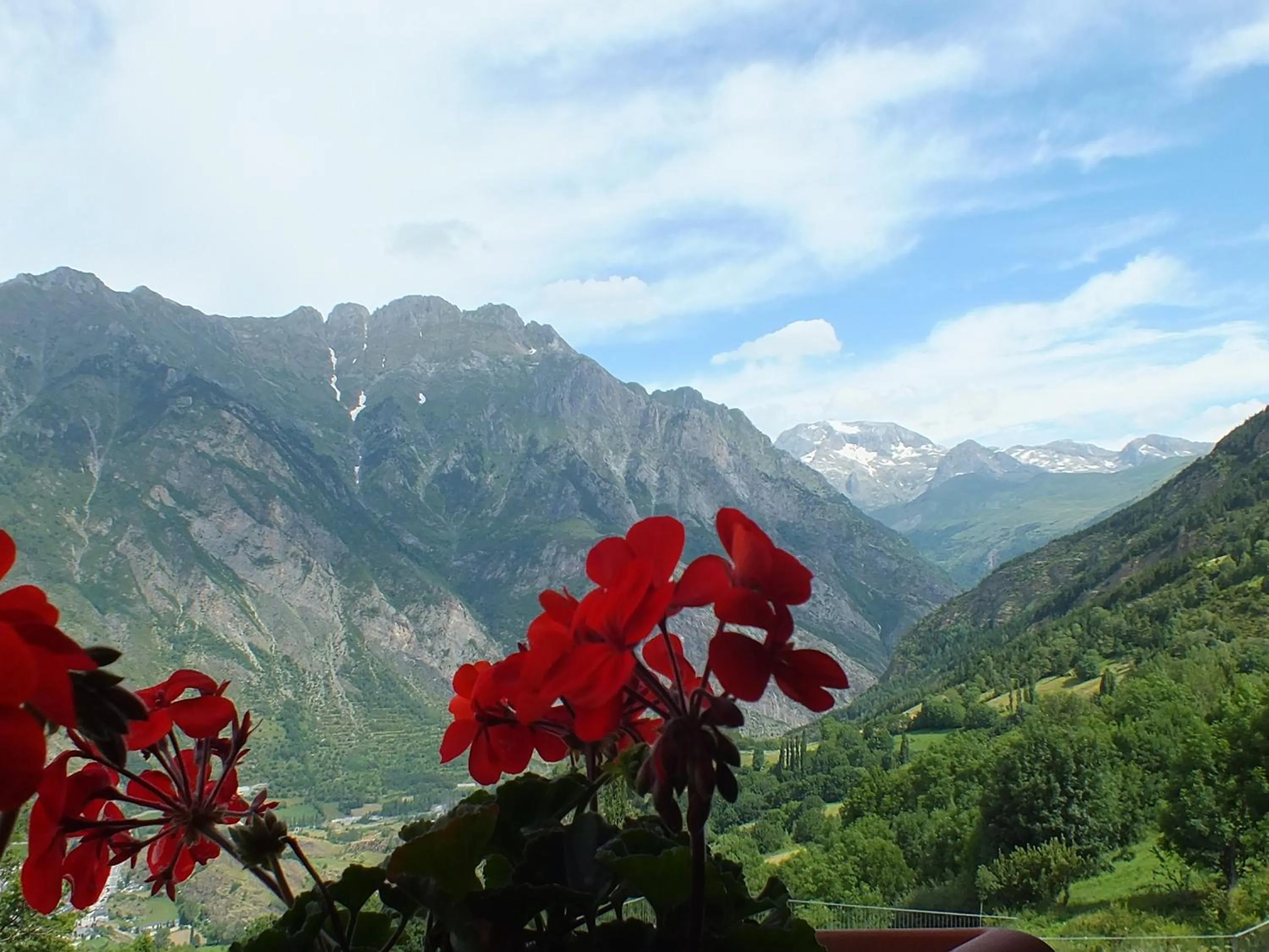 Mountain view in Hotel Areulo