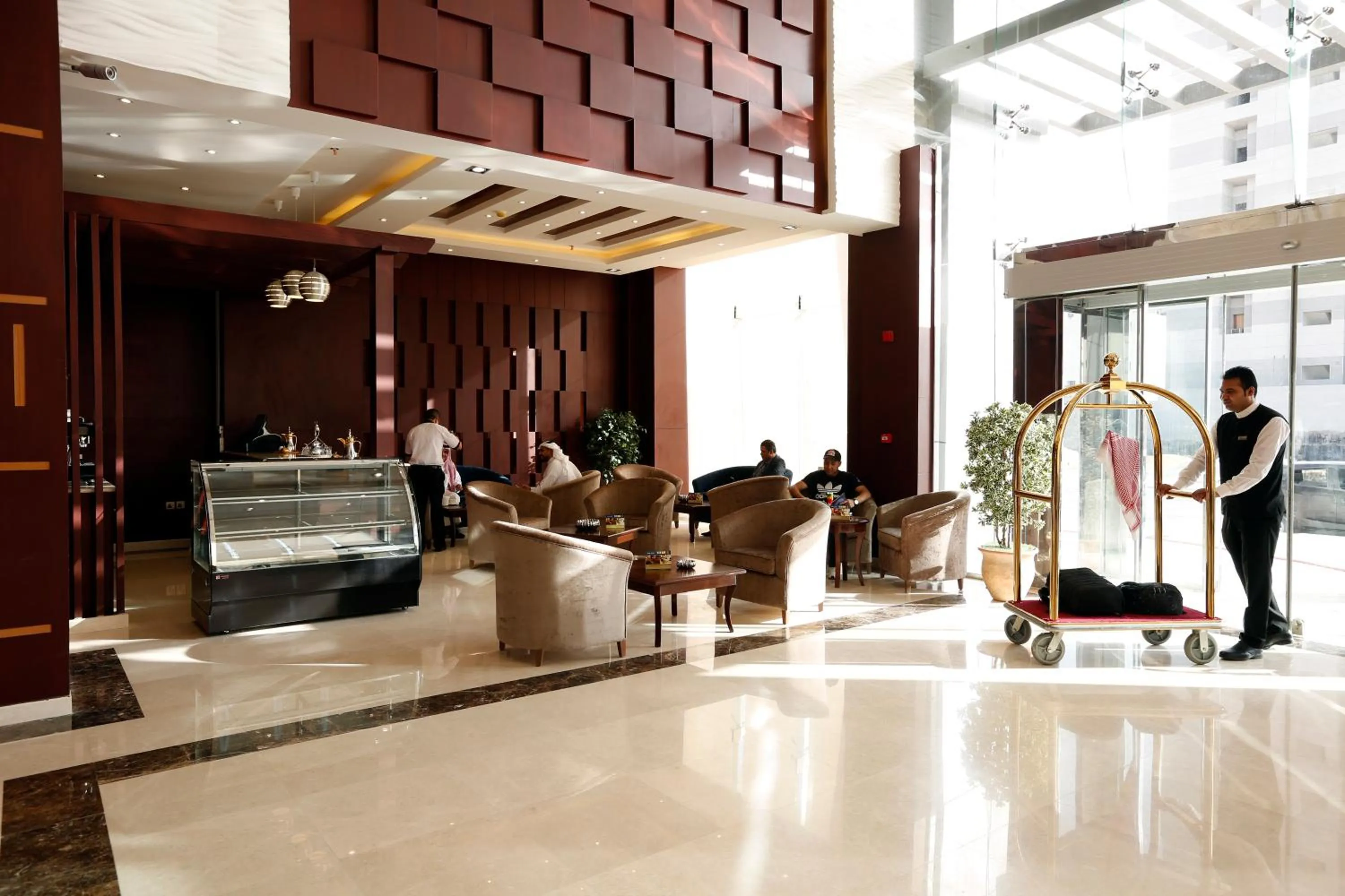 People in Swiss Flora Inn Hotel Riyadh