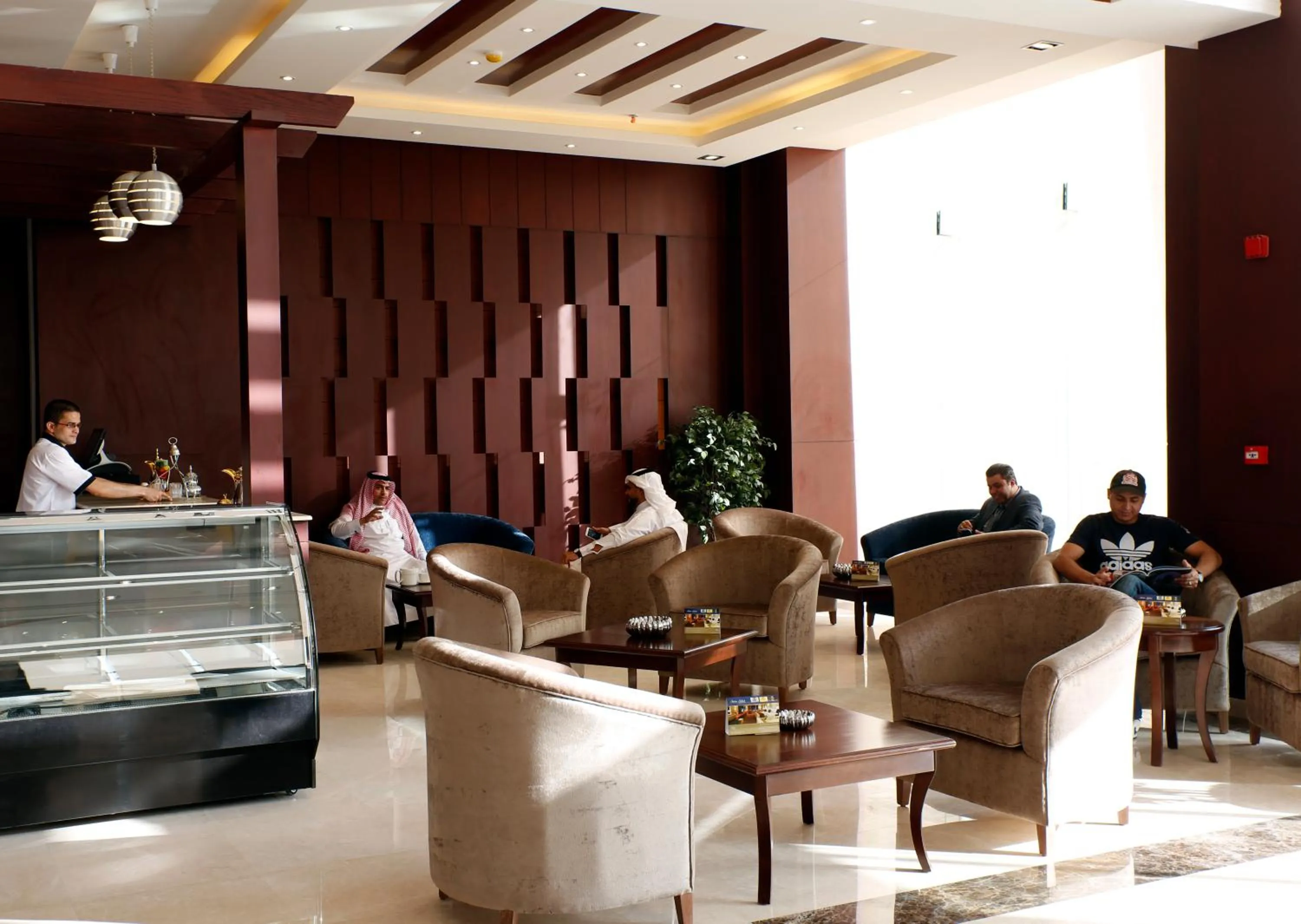 People in Swiss Flora Inn Hotel Riyadh