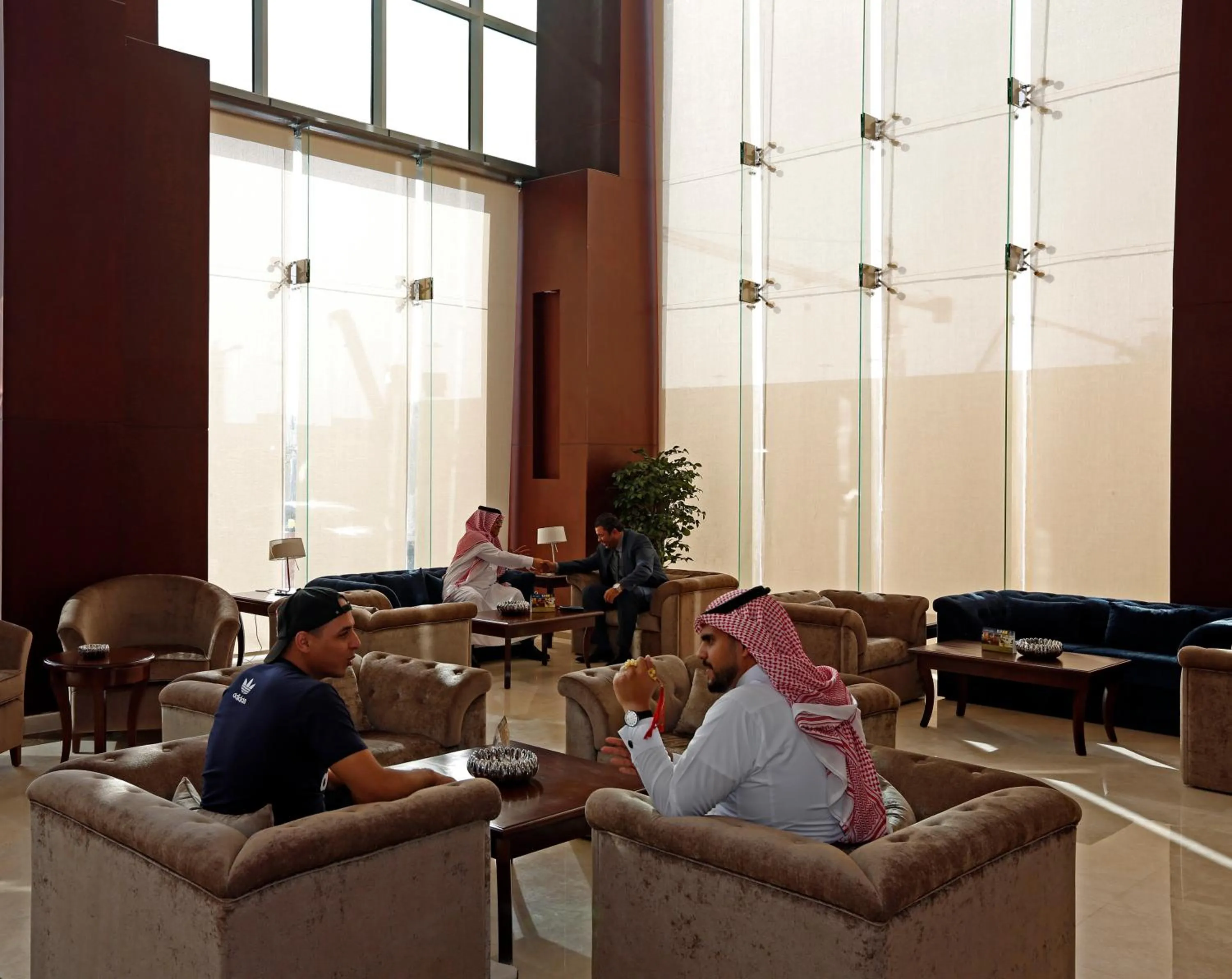 Seating area in Swiss Flora Inn Hotel Riyadh
