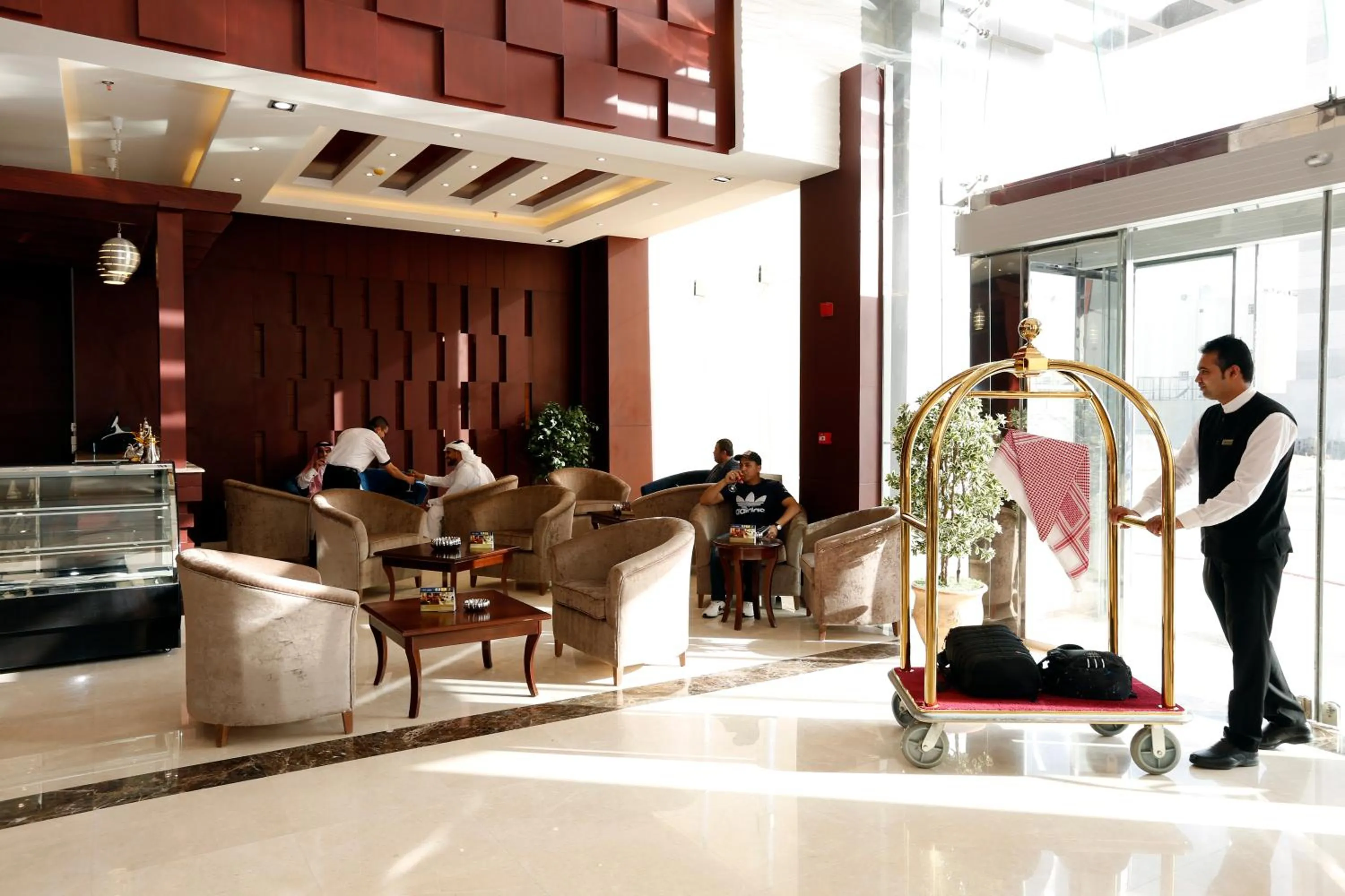 Seating area in Swiss Flora Inn Hotel Riyadh