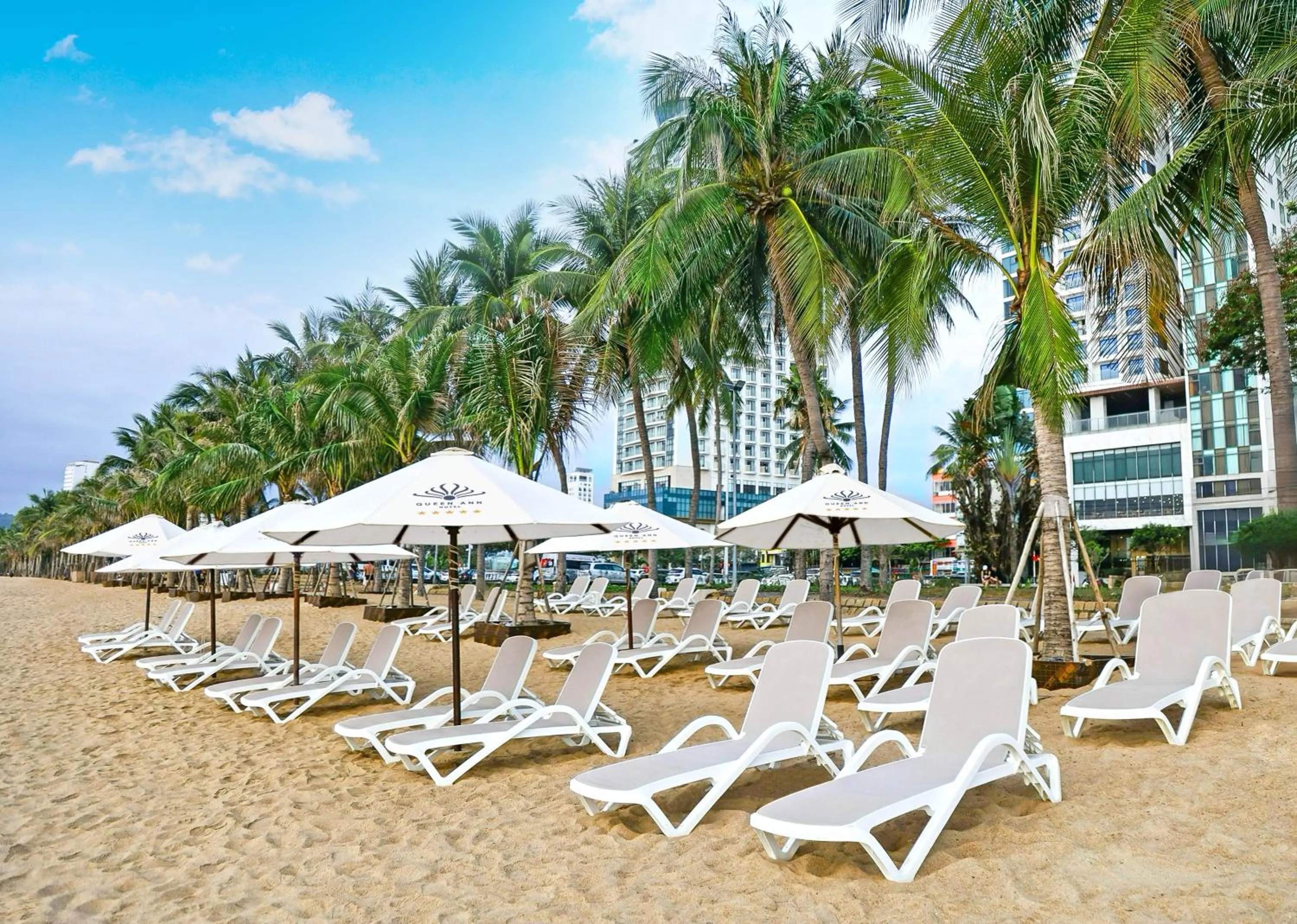 Beach in Queen Ann Nha Trang Hotel
