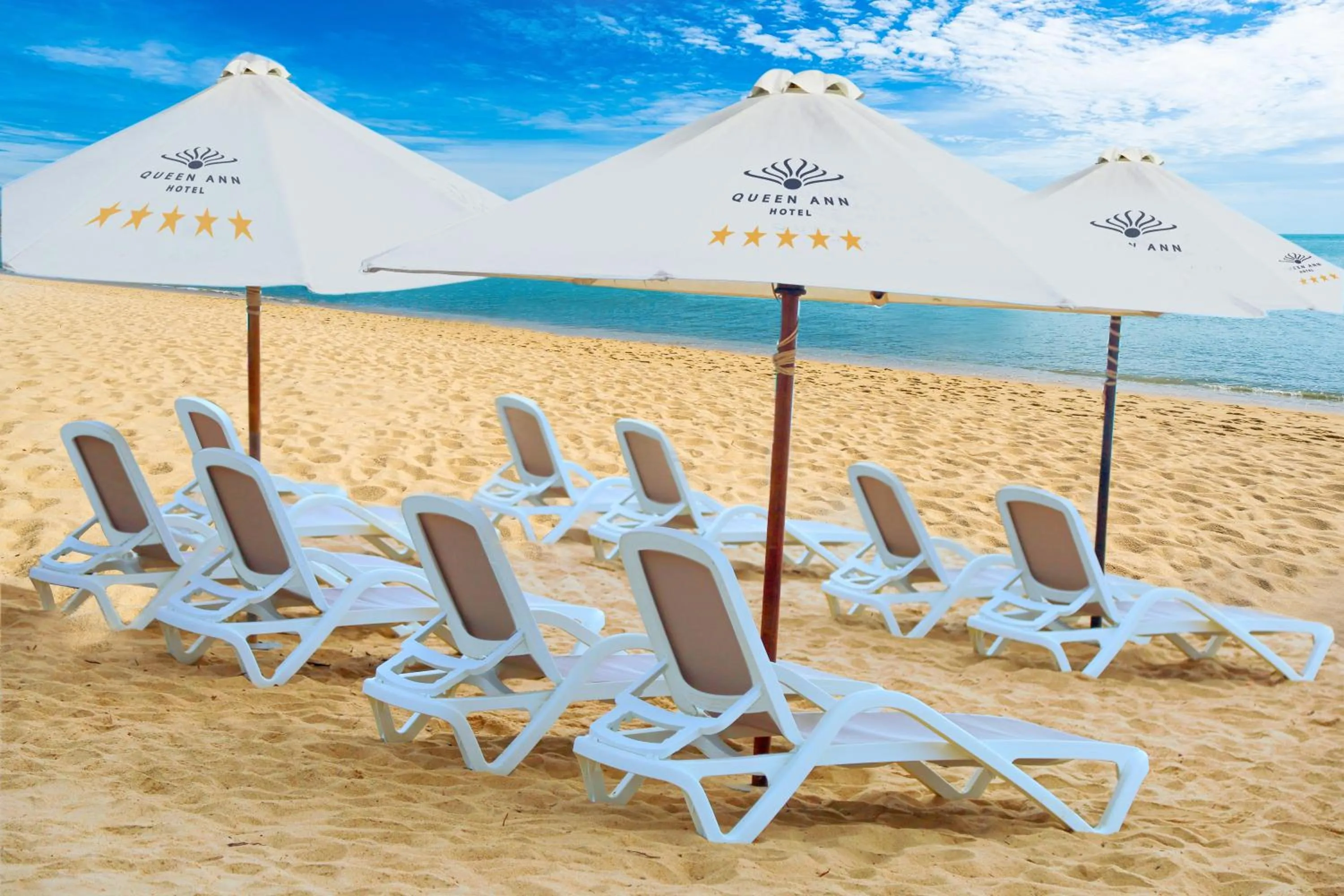 Beach in Queen Ann Nha Trang Hotel