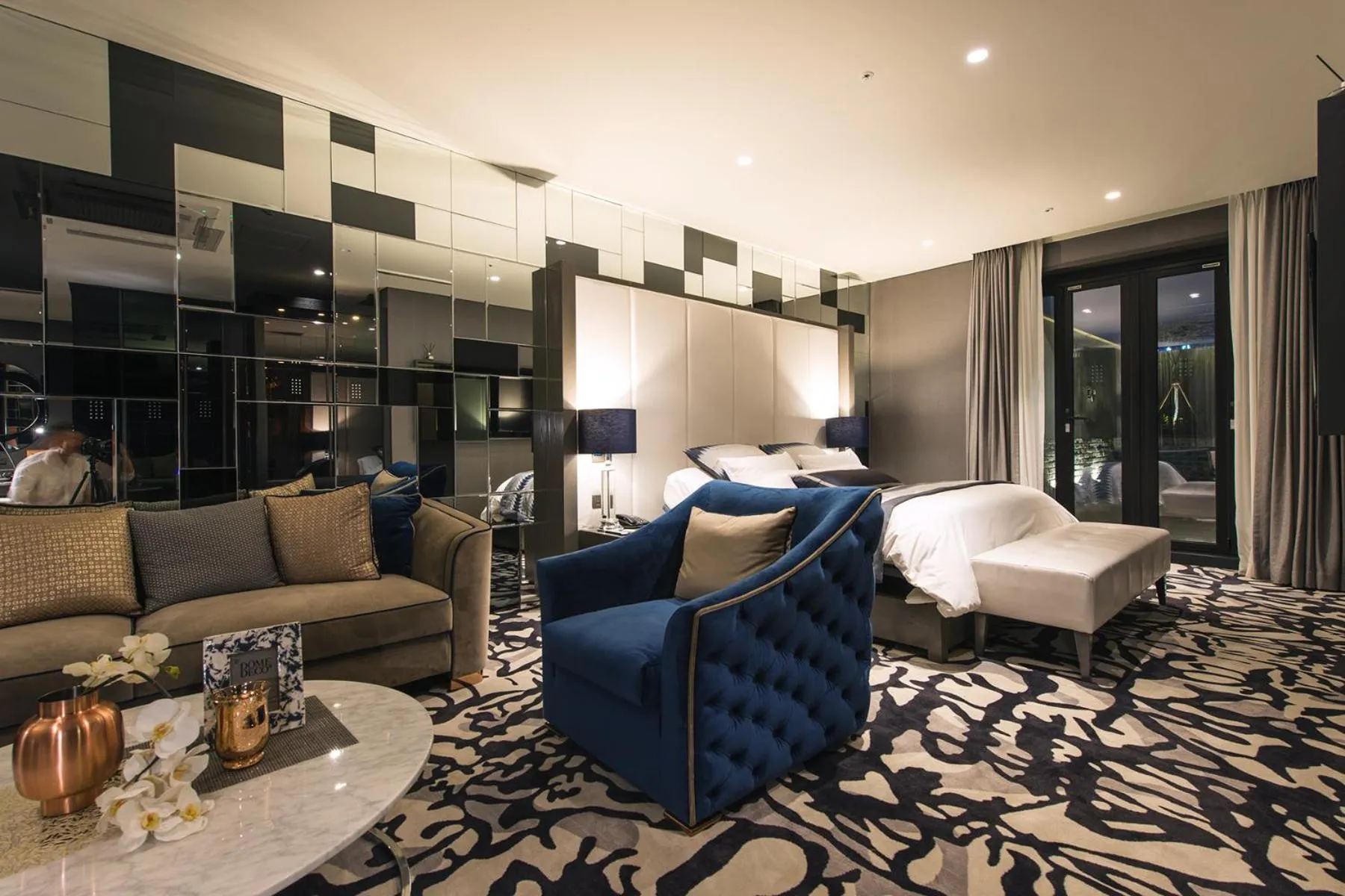 Bed in Best Louis Hamilton Hotel Changwon