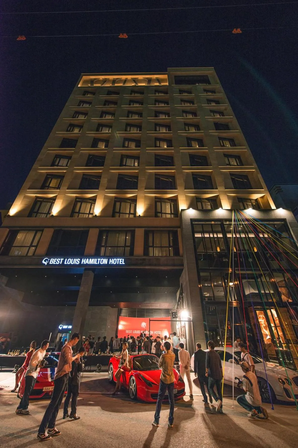 Facade/entrance in Best Louis Hamilton Hotel Changwon